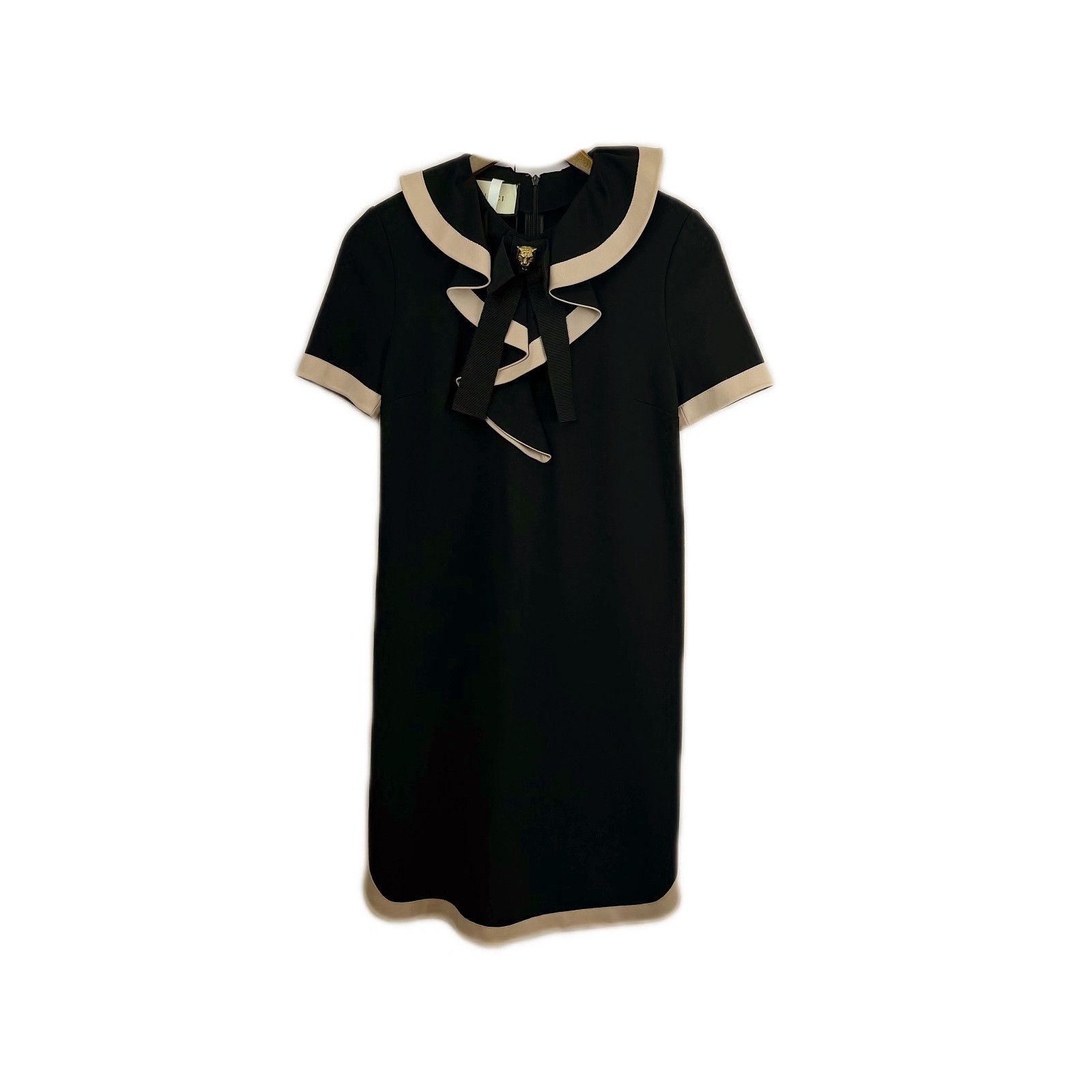 Gucci Gucci Tiger Bow Mini Dress Size S Size S / US 4 / IT 40 - 1 Thumbnail