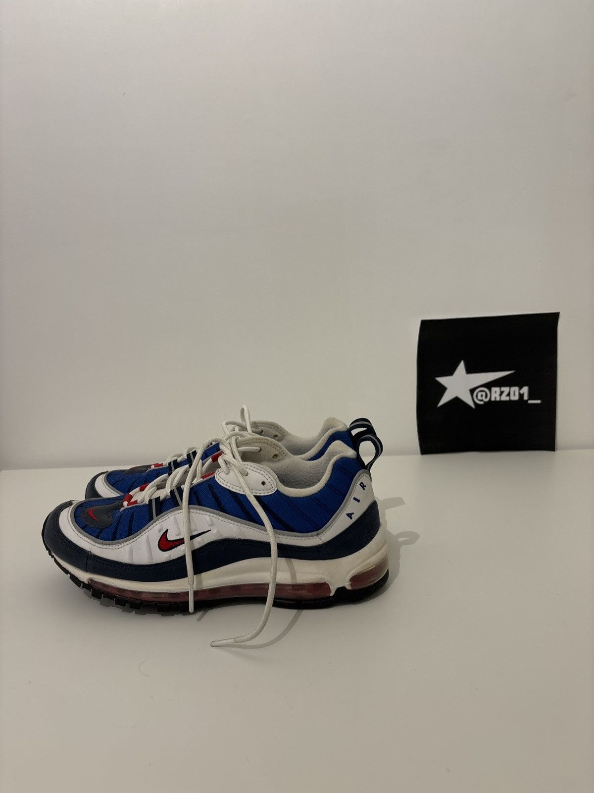 Nike Air Max 98 Gundam - US 9.5 Size US 9.5 / EU 42-43 - 2 Thumbnail