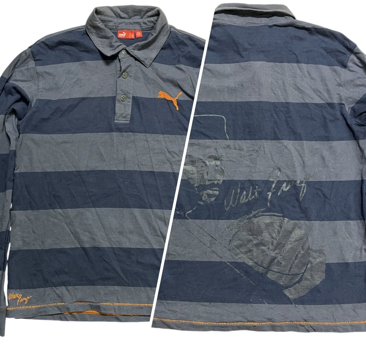 Puma Puma Walt Frazier Longsleeve Polo Size US M / EU 48-50 / 2 - 1 Thumbnail