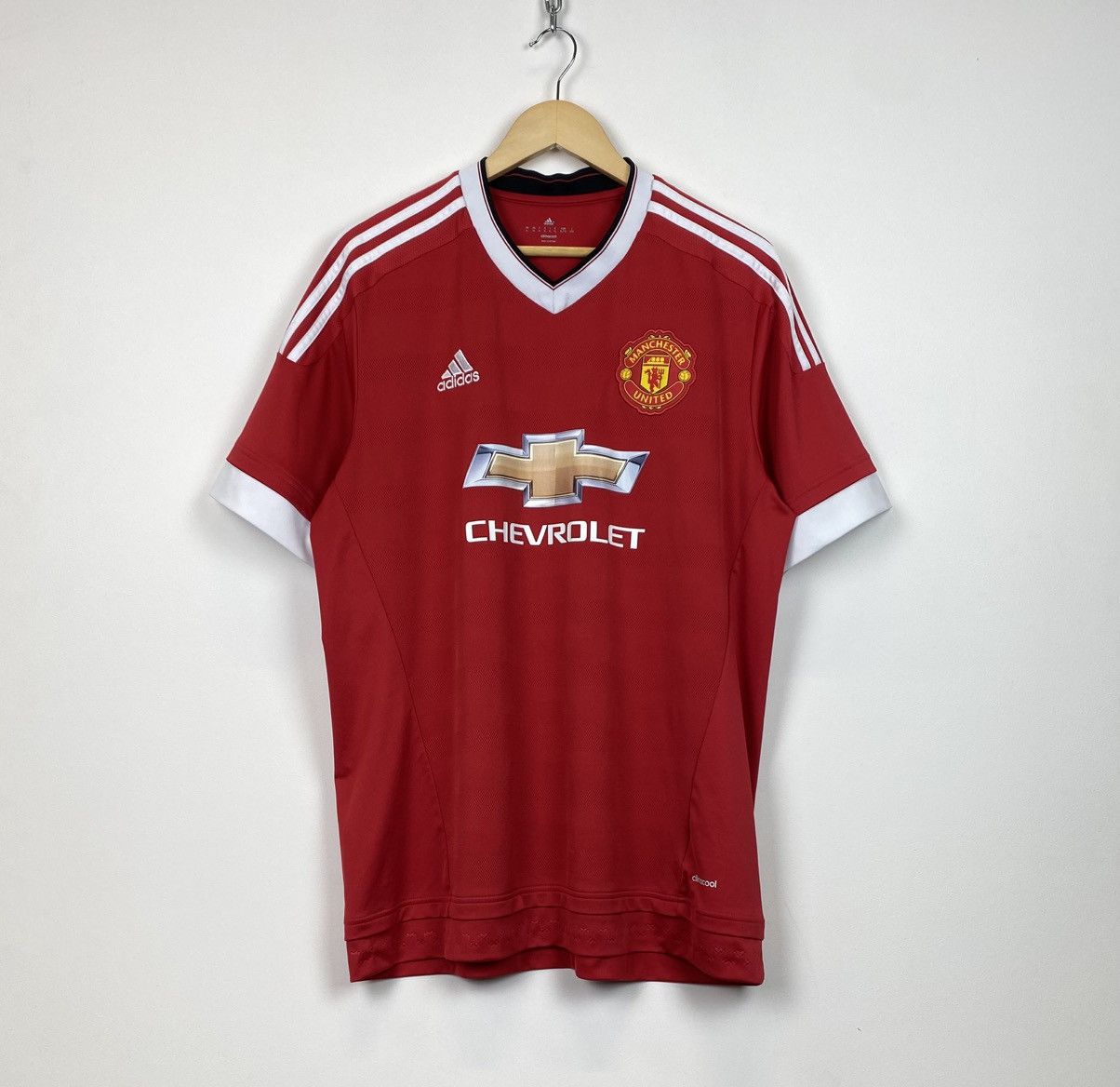 Adidas x Manchester United Soccer Football Jersey Shirt Red