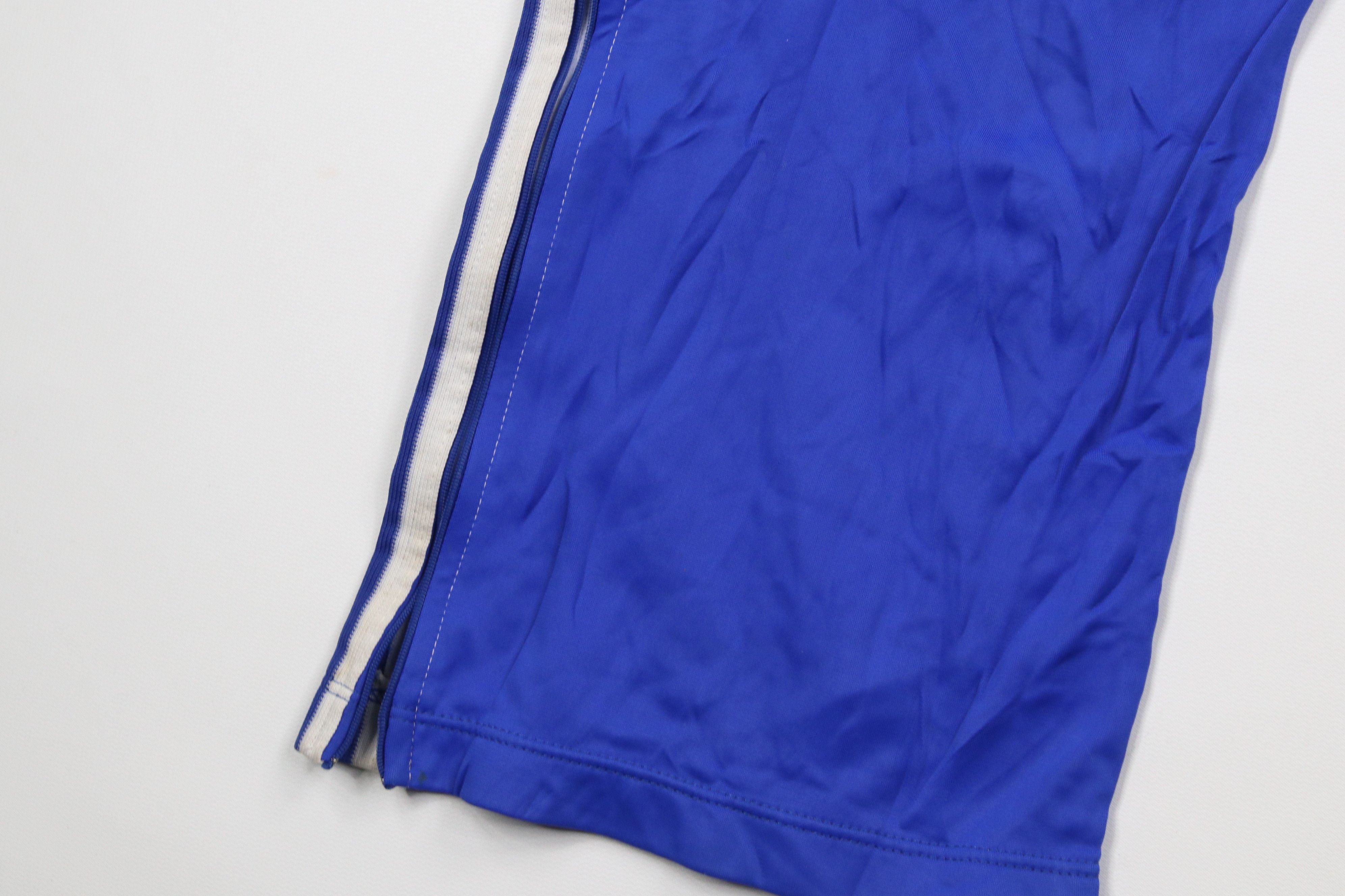 Adidas Vintage 70s Adidas Gusseted Wide Leg Flared Pants Blue Size US 32 / EU 48 - 14 Thumbnail