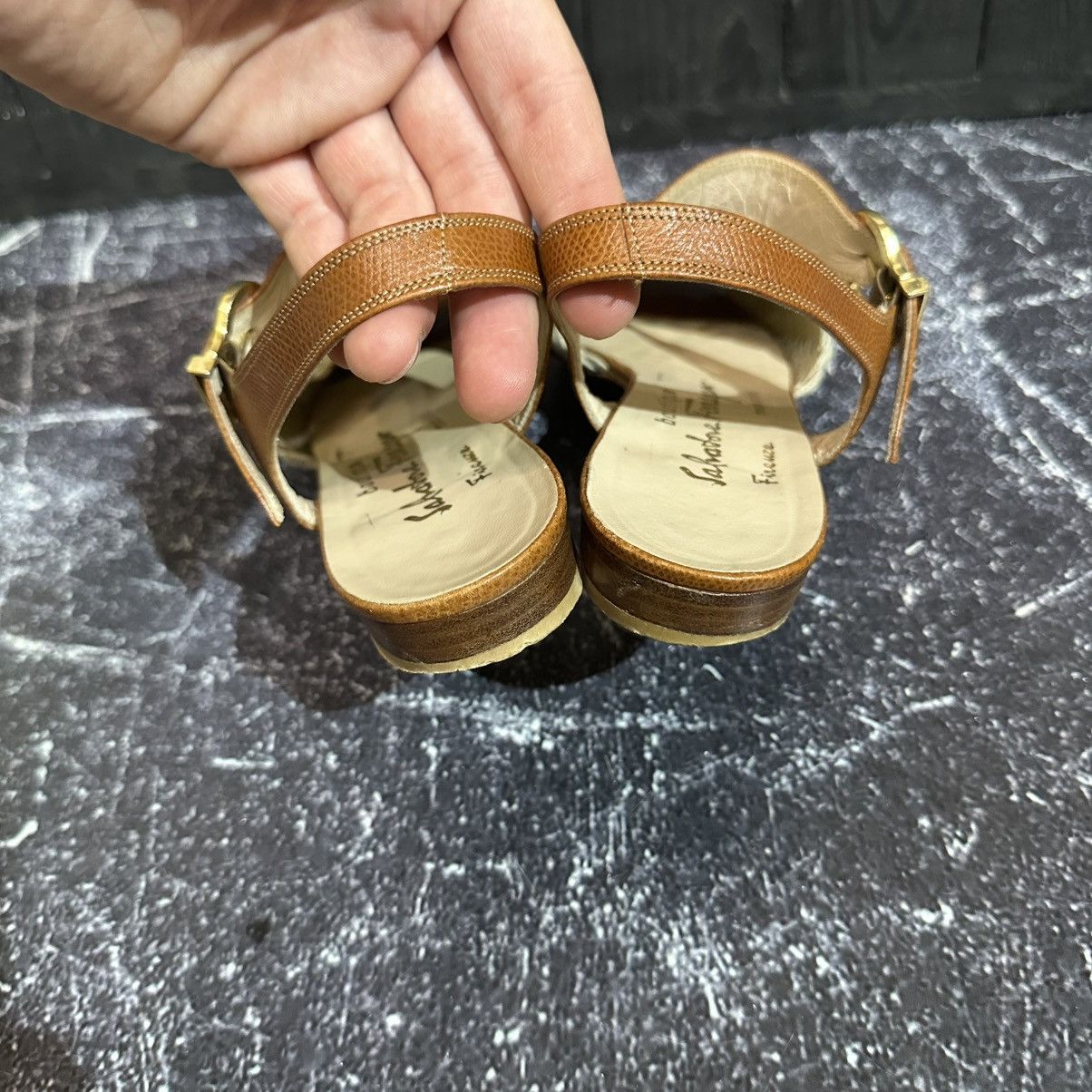 Salvatore Ferragamo Salvatore Ferragamo Women’s Leather Sandals Flats Size 6 Size US 6 / IT 36 - 11 Thumbnail