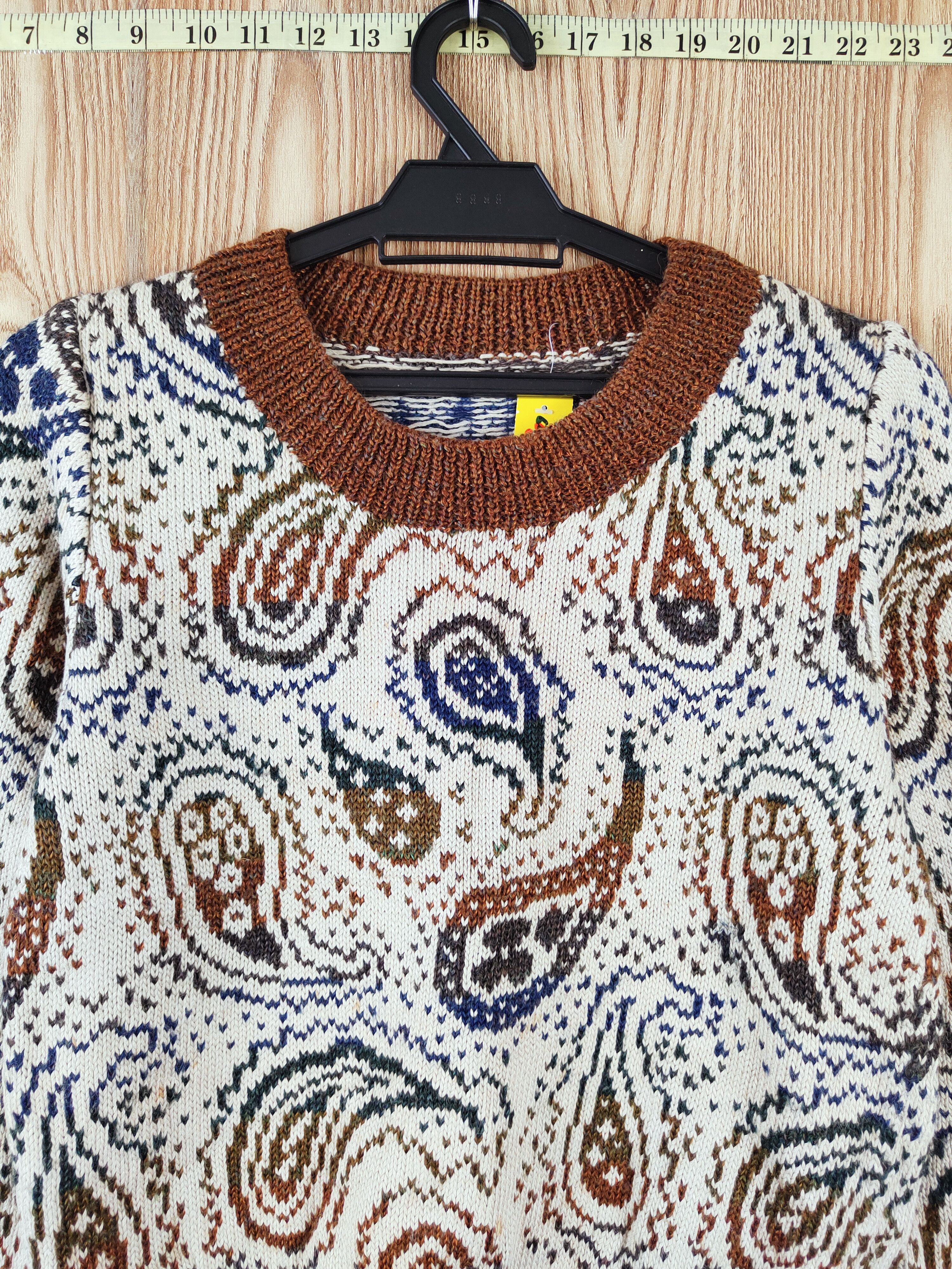 Vintage Japanese Brand Brown Knitwear Sweatshirts #W429 Size XS / US 0-2 / IT 36-38 - 2 Thumbnail