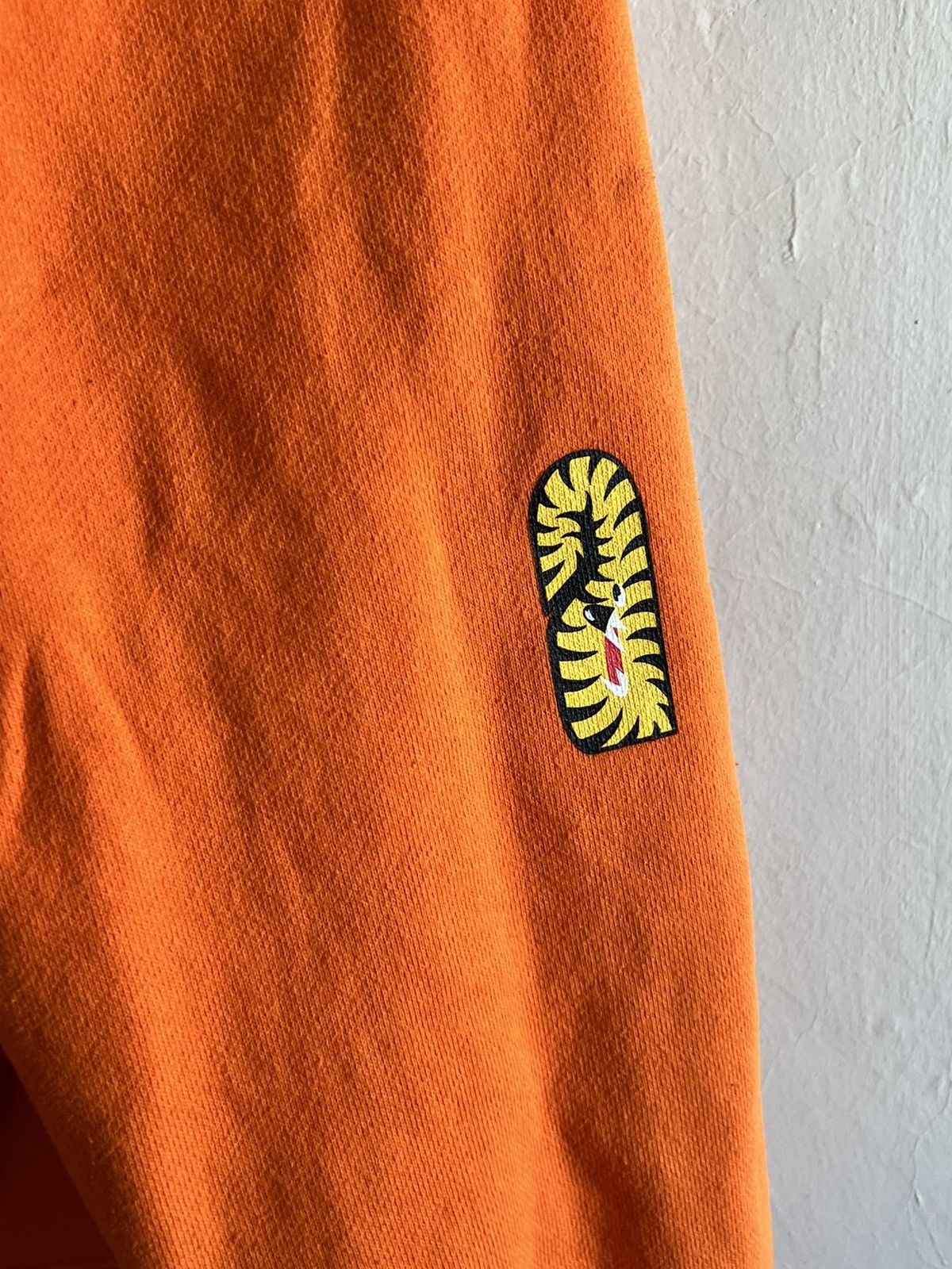 Bape BAPE SHARK FULL ZIP ORANGE CAMO HOODIE Size US L / EU 52-54 / 3 - 6 Thumbnail