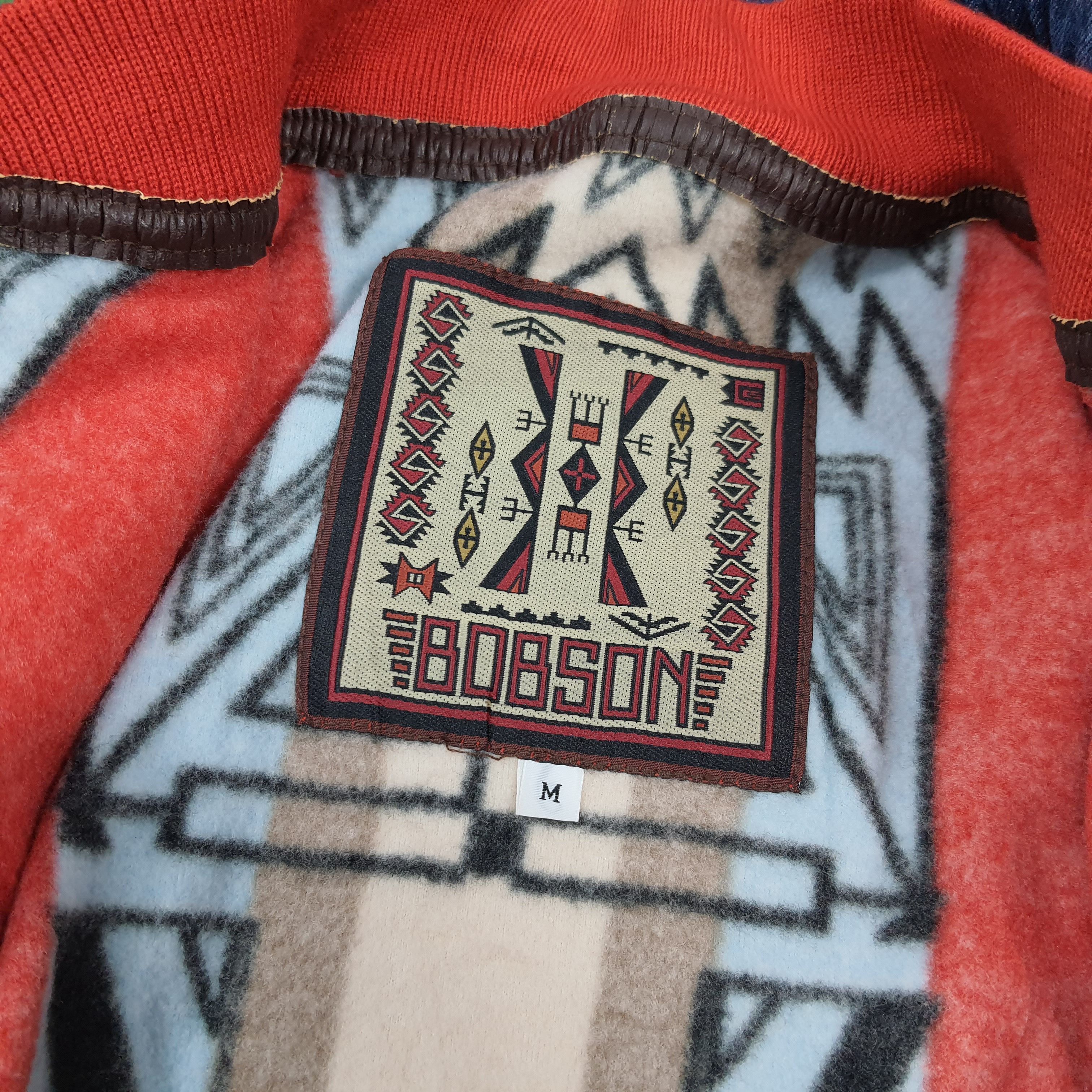 Vintage Vintage Bobson Denim Core Blanket Lined Native Tribal Size US L / EU 52-54 / 3 - 5 Thumbnail