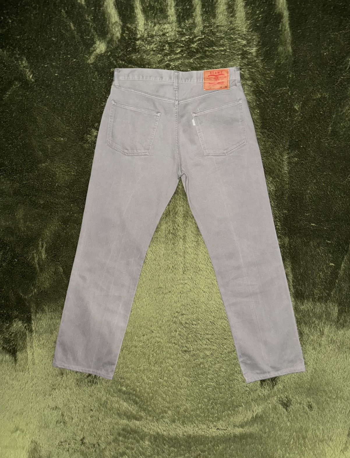 Beams Japan [W31/L34] BEAMS JAPAN 211 Original Denim Pants Gray Size US 31 - 8 Thumbnail