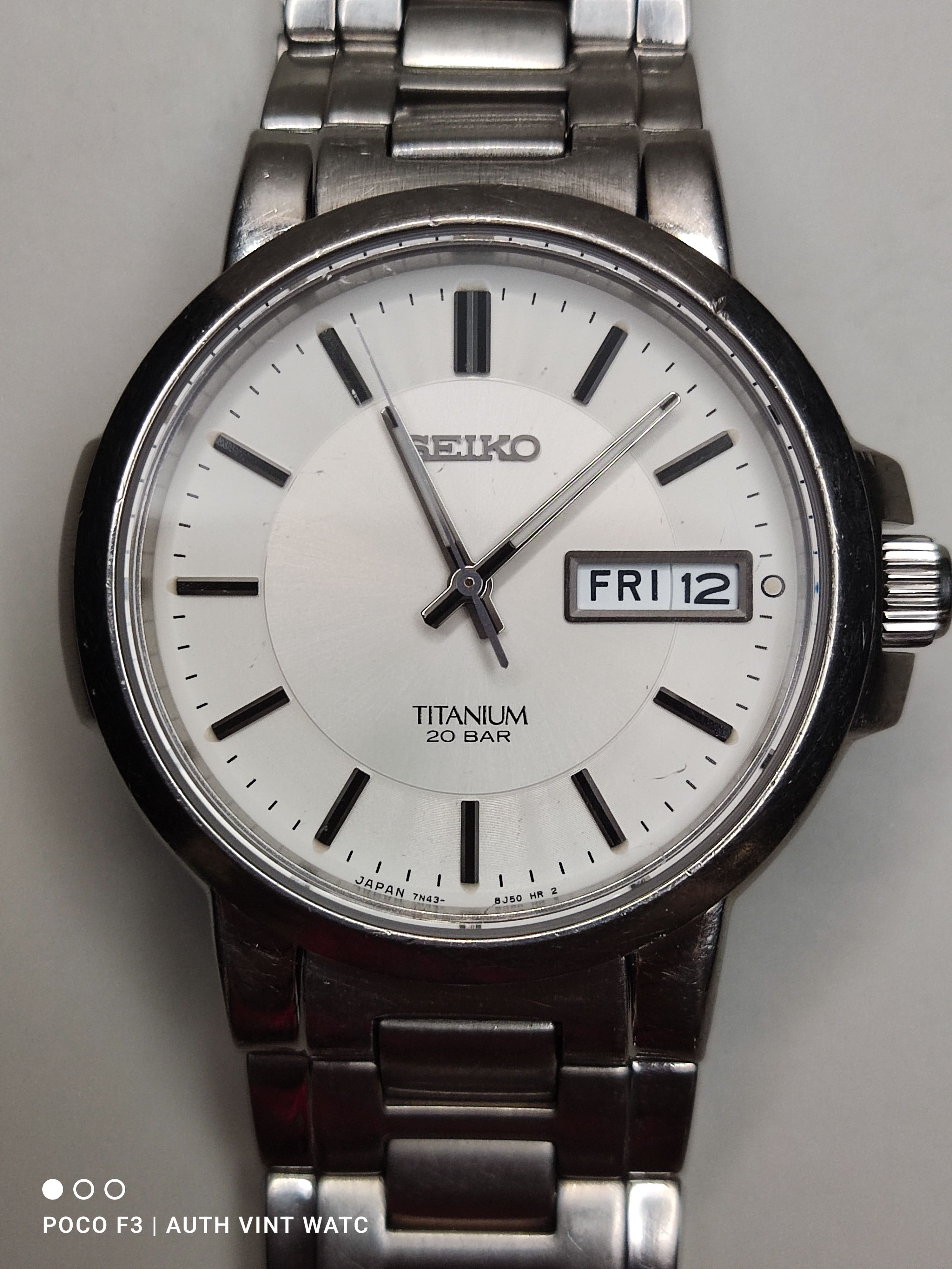 Seiko Authentic Vintage Seiko Dolce Textured Dial Men Watch Size ONE SIZE - 7 Thumbnail