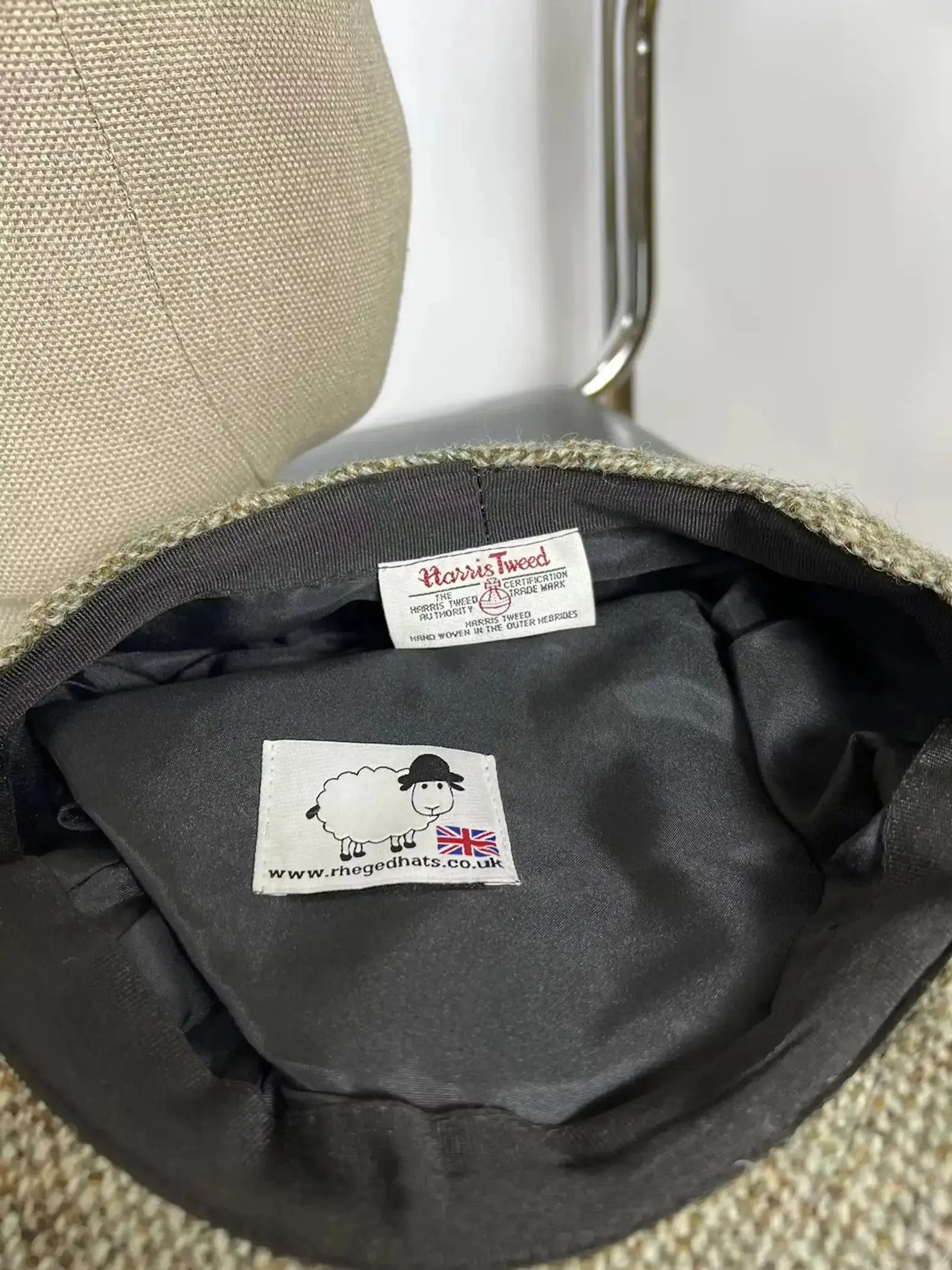 Designer × Harris Tweed × Vintage Vintage Harris tweed wool cap Size ONE SIZE - 6 Thumbnail