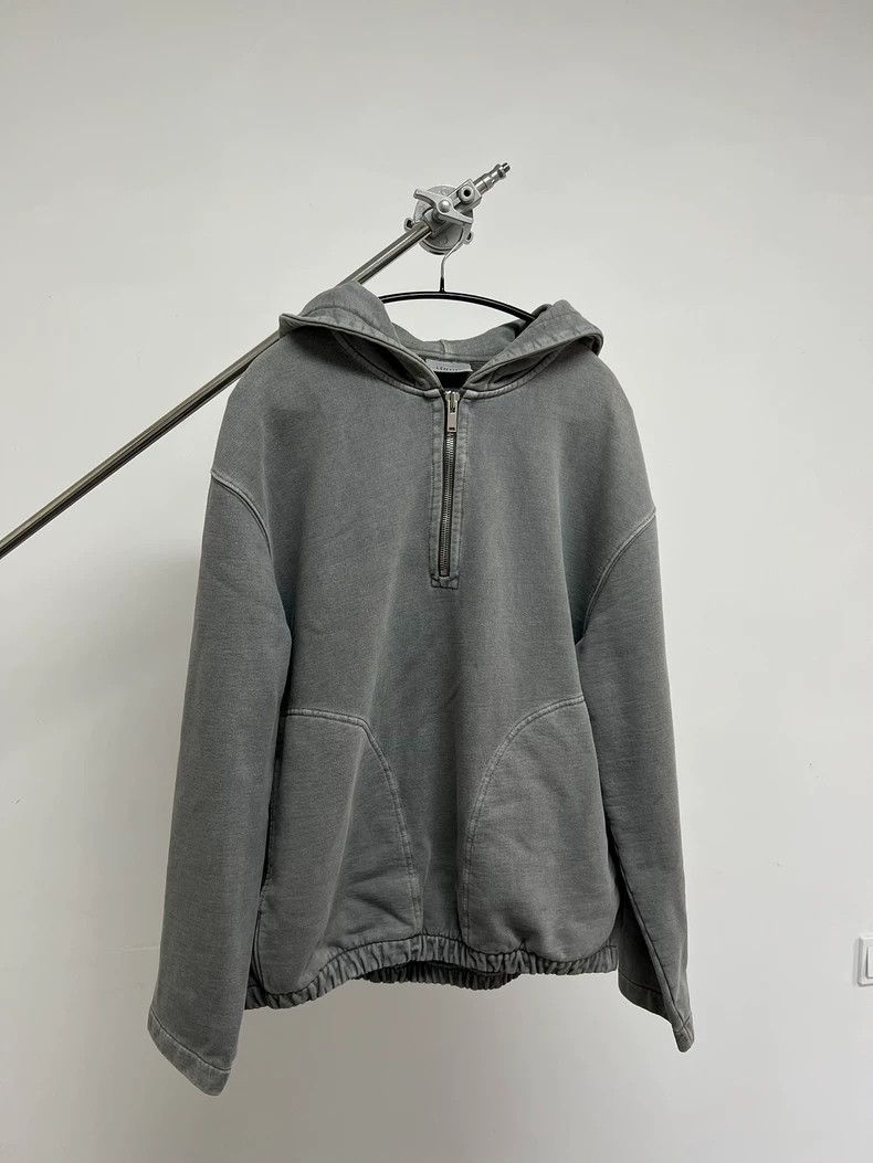 Lemaire lemaire 21fw Half Zip Special Cut Washed Sweatshirt Size US L / EU 52-54 / 3 - 2 Thumbnail