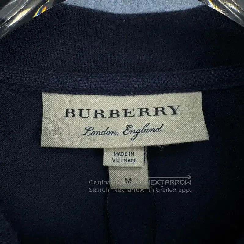 Burberry Burberry Men's Navy Blue Polo Shirt. Size US M / EU 48-50 / 2 - 4 Thumbnail