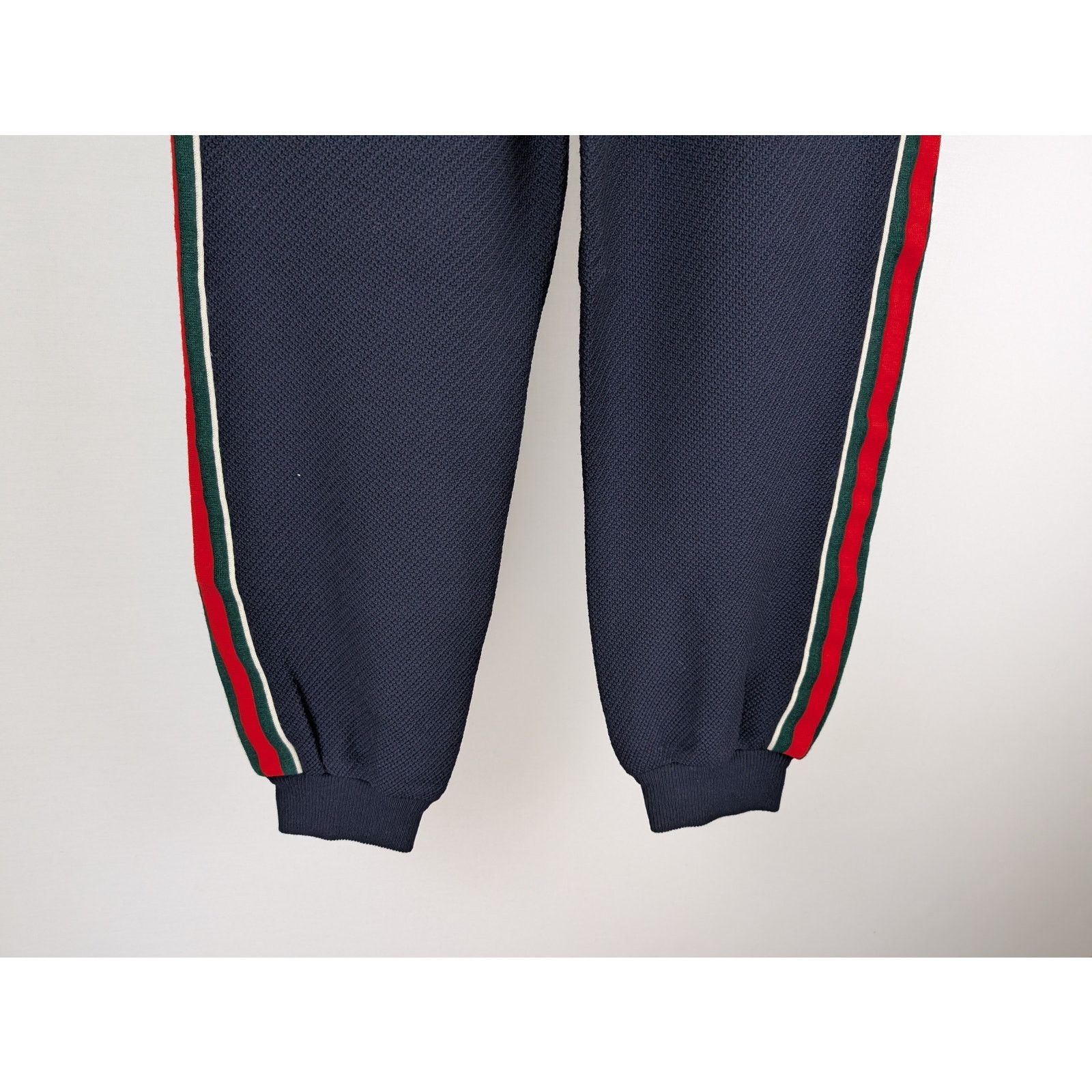 Gucci o1rshd1 GG Logo Sweatpants in Navy Size US 34 / EU 50 - 7 Thumbnail