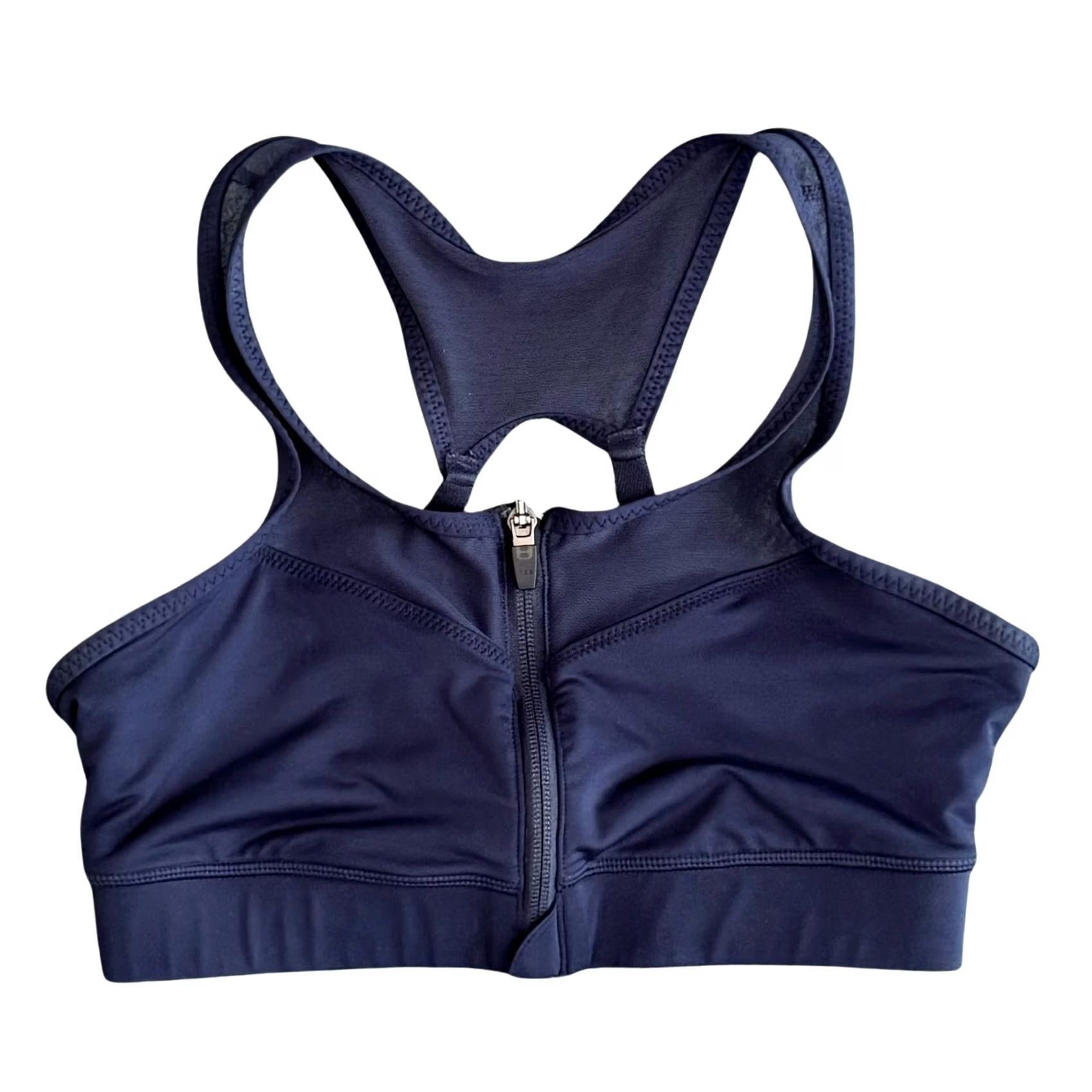 Vintage VINTAGE Handful High Impact The Closer Sports Workout Bra Night Swim Navy Small Size ONE SIZE - 3 Thumbnail