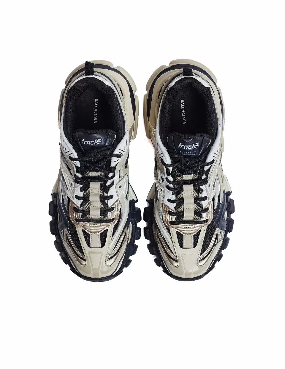 Balenciaga o1bcso1str1124 Track.2 Sneakers in Multicolor Size US 9 / EU 42 - 4 Thumbnail