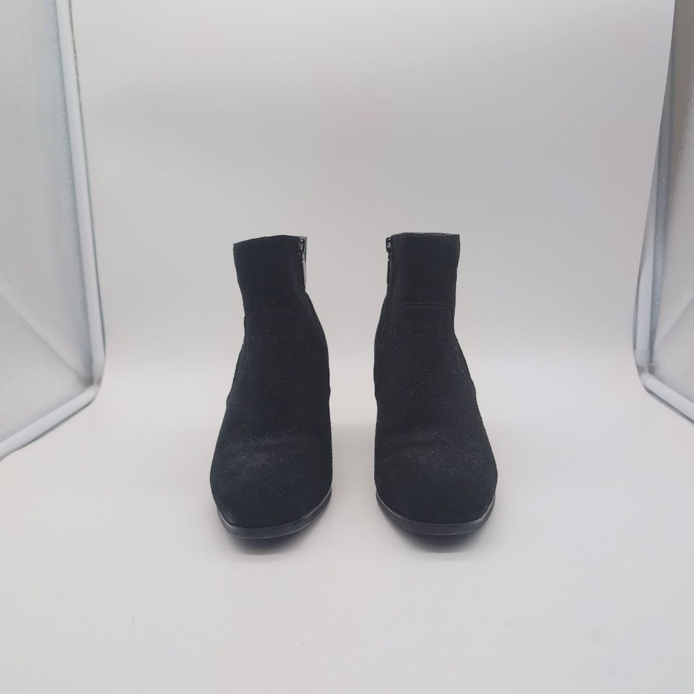Blondo Blondo Sz 8.5 Black Suede Ankle Boots Rain B6913015 Size US 8.5 / IT 38.5 - 4 Thumbnail
