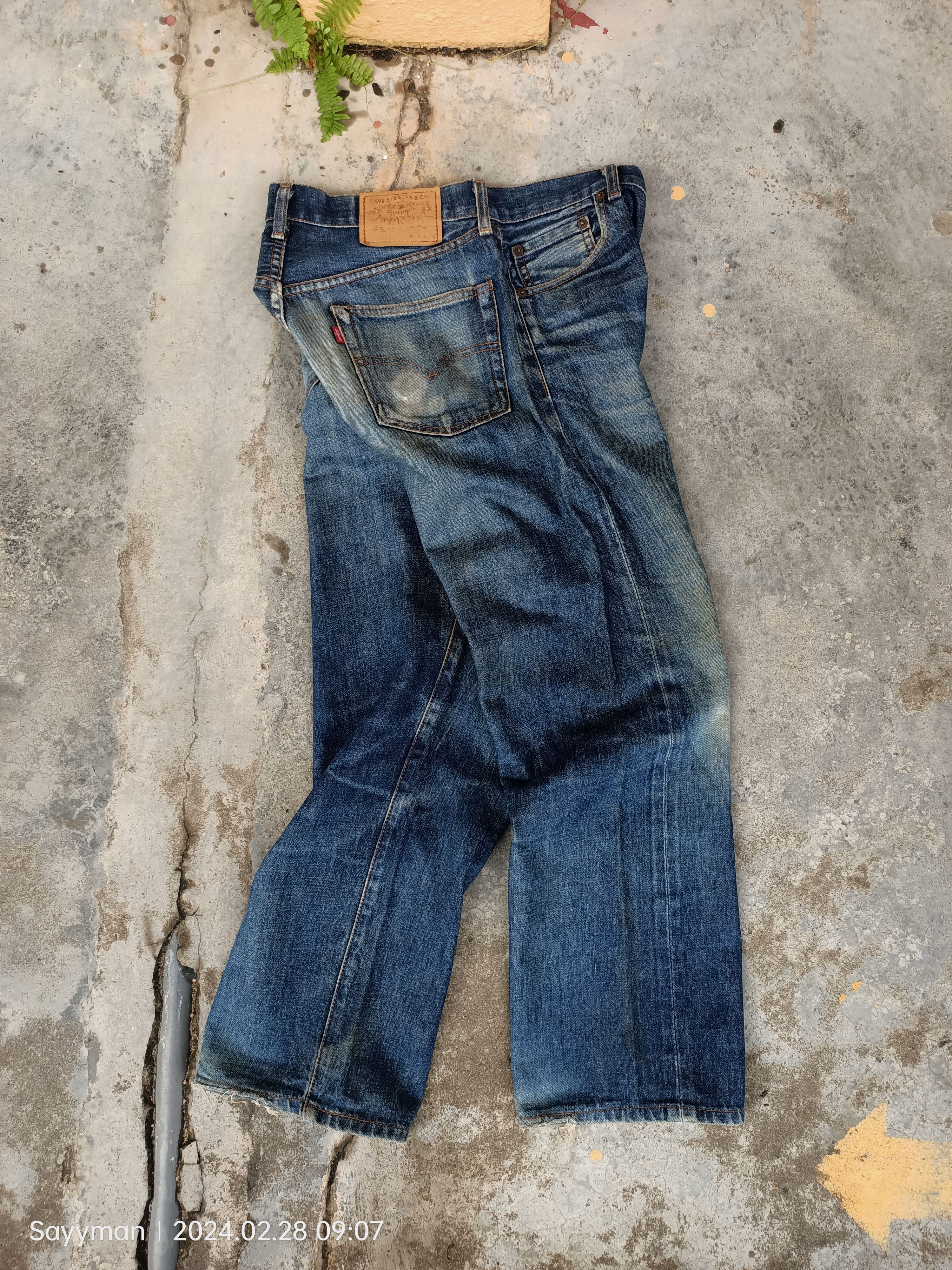 Levi's × Vintage Vintage Levi's 502 Big E Japan Jeans Size 31 Size US 30 / EU 46 - 2 Thumbnail