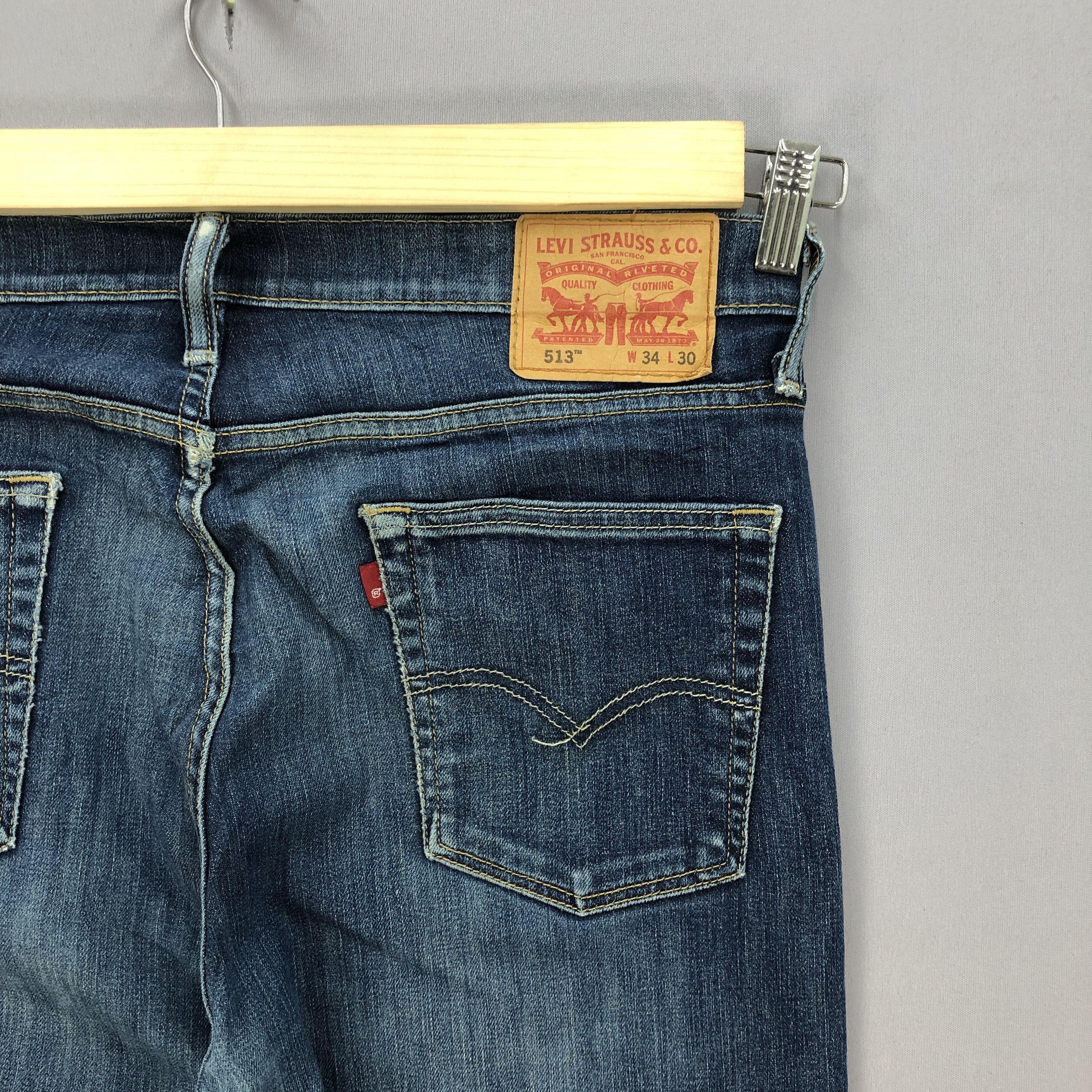 Levi's Vintage Levis 513 Jeans Denim Pants Size US 36 / EU 52 - 5 Thumbnail