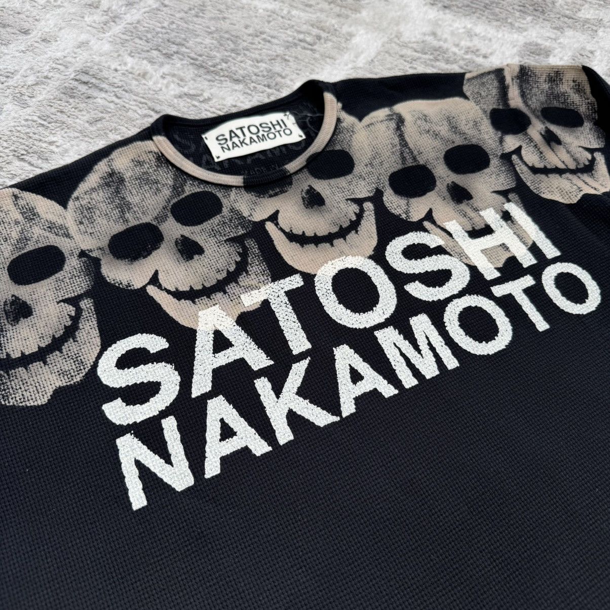Satoshi Nakamoto Lost boys Skull long sleeve thermal Size US M / EU 48-50 / 2 - 6 Thumbnail