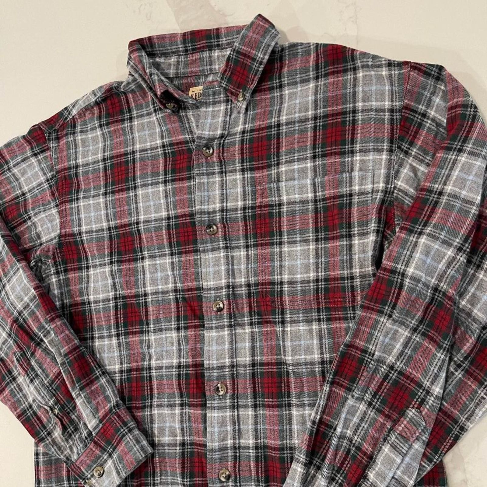 Redhead RedHead Flannel Long Sleeve Button Down Plaid Mens Medium Size US M / EU 48-50 / 2 - 3 Thumbnail