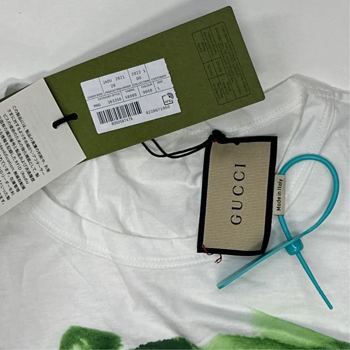Gucci Gucci Gucci Colorful Printed Round Neck T-Shirt -2506 Size US L / EU 52-54 / 3 - 3 Thumbnail