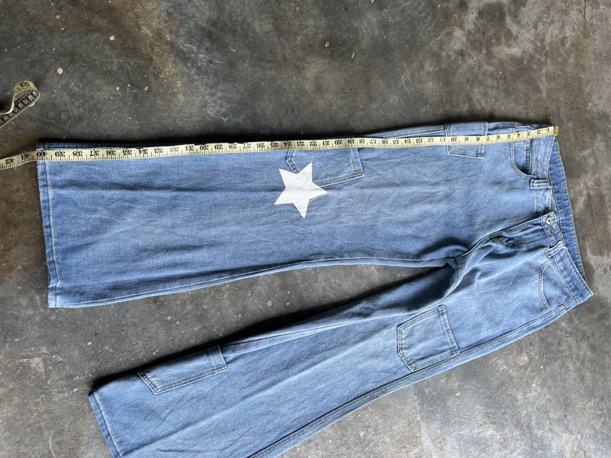 Hysteric Glamour × Japanese Brand Flare Multipocket Star Denim Size US 32 / EU 48 - 13 Thumbnail