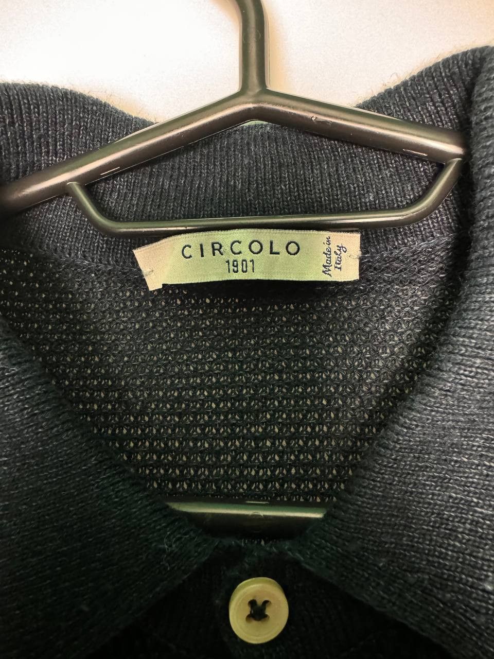 Circolo 1901 circolo 1901 Knit polo shirt black Size S Men Size US S / EU 44-46 / 1 - 3 Thumbnail