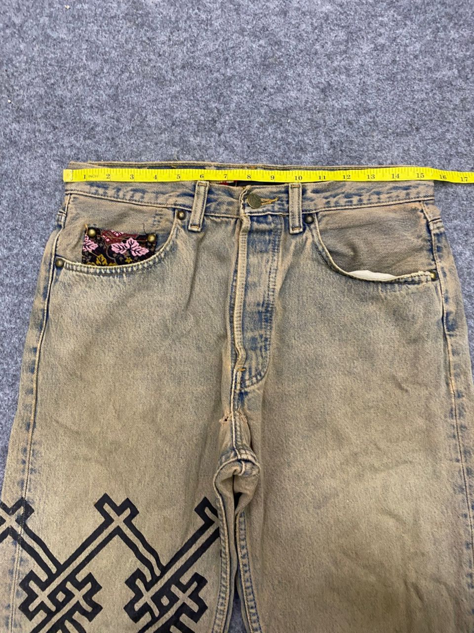 Hysteric Glamour 💥Best Offer💥Vintage Japanese Brand Distressed Denim Size US 32 / EU 48 - 7 Thumbnail