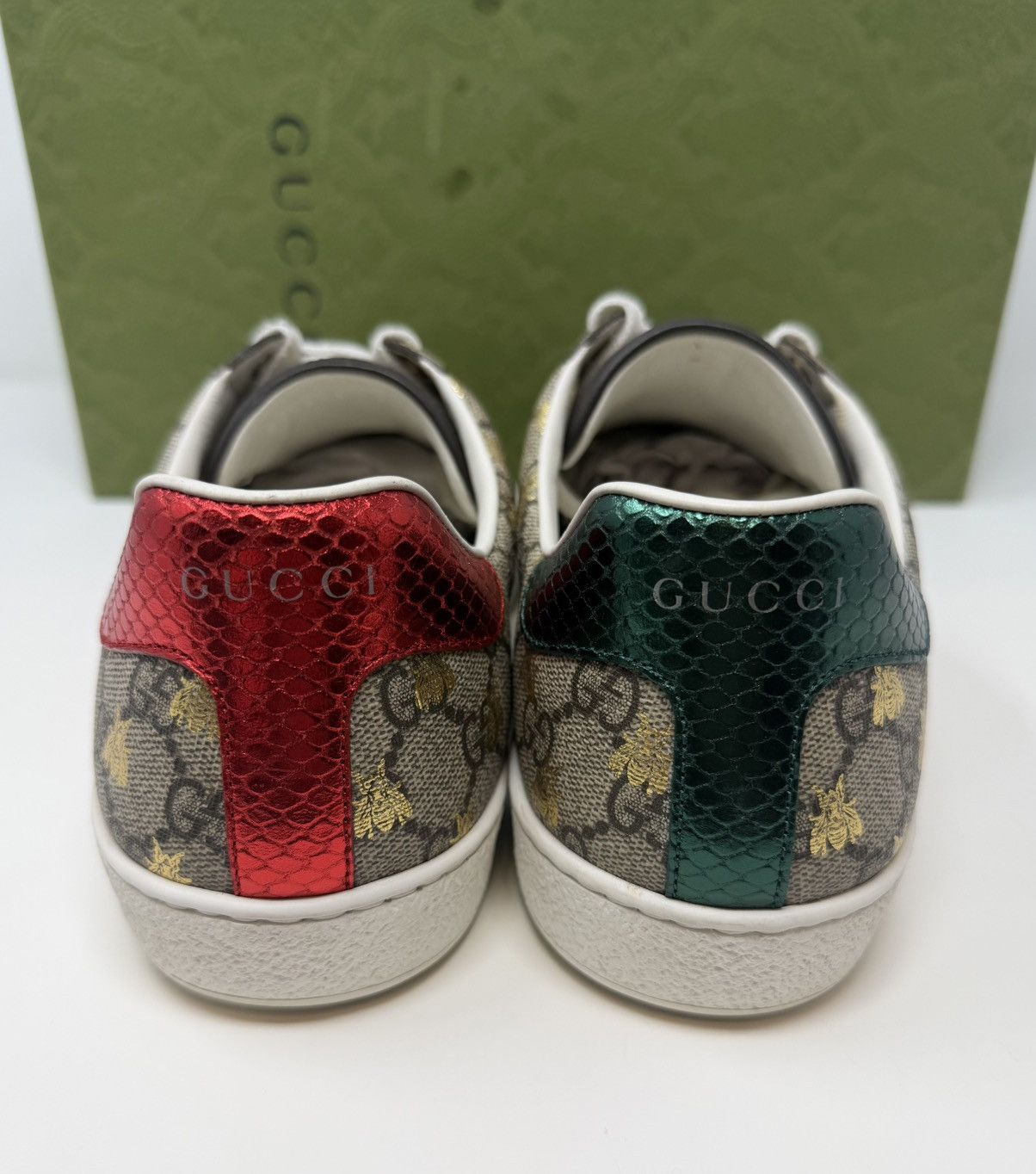 Gucci Gucci Ace GG Supreme Bees Sneaker Size US 10 / EU 43 - 5 Thumbnail