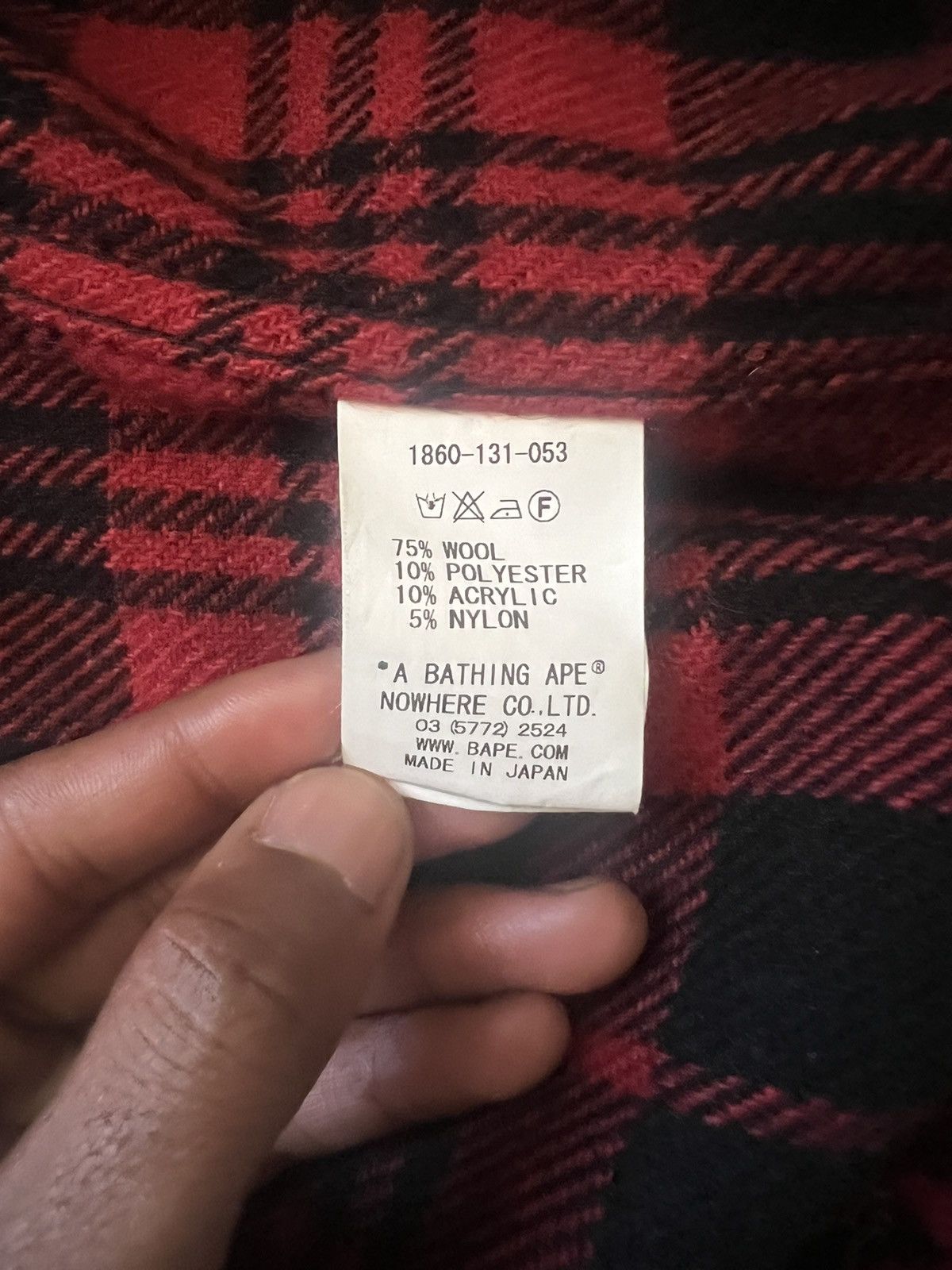 Bape Vintage Bape Lumberjack Flannel Size US M / EU 48-50 / 2 - 10 Thumbnail