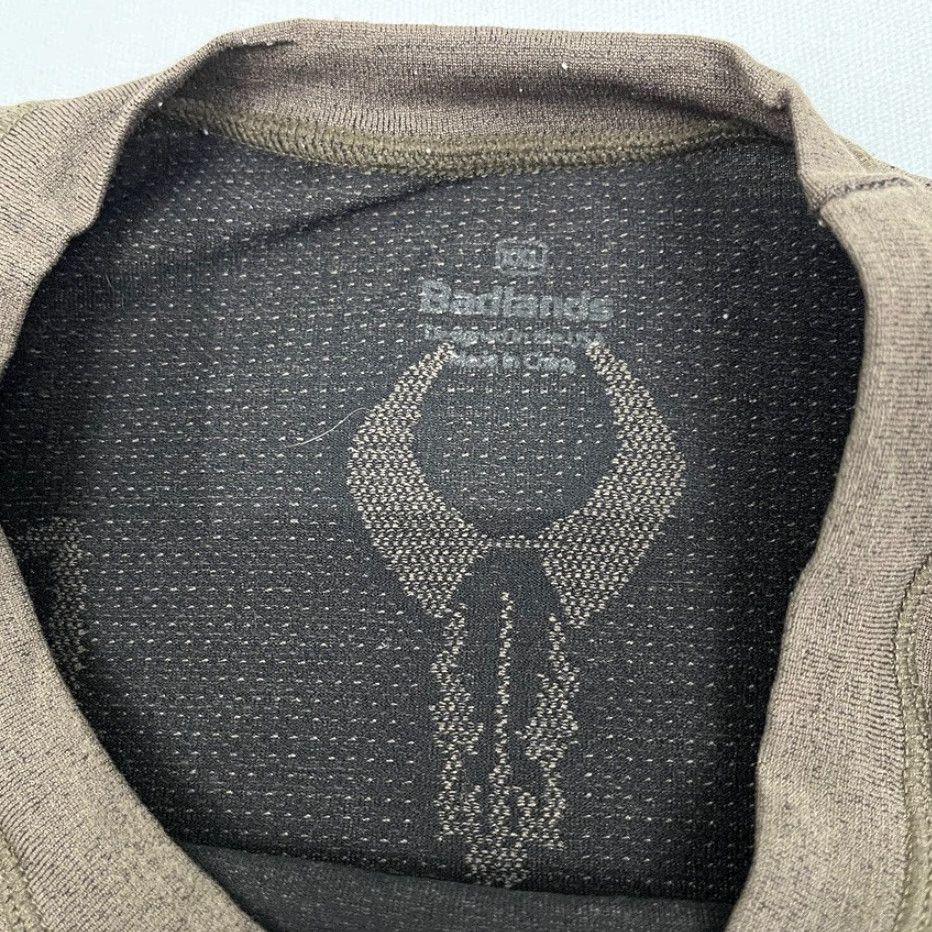 Vintage Badlands Latitude Shirt Mens XL Brown Archery Base Layer Hiking Stretch Shirt Size US XL / EU 56 / 4 - 3 Thumbnail