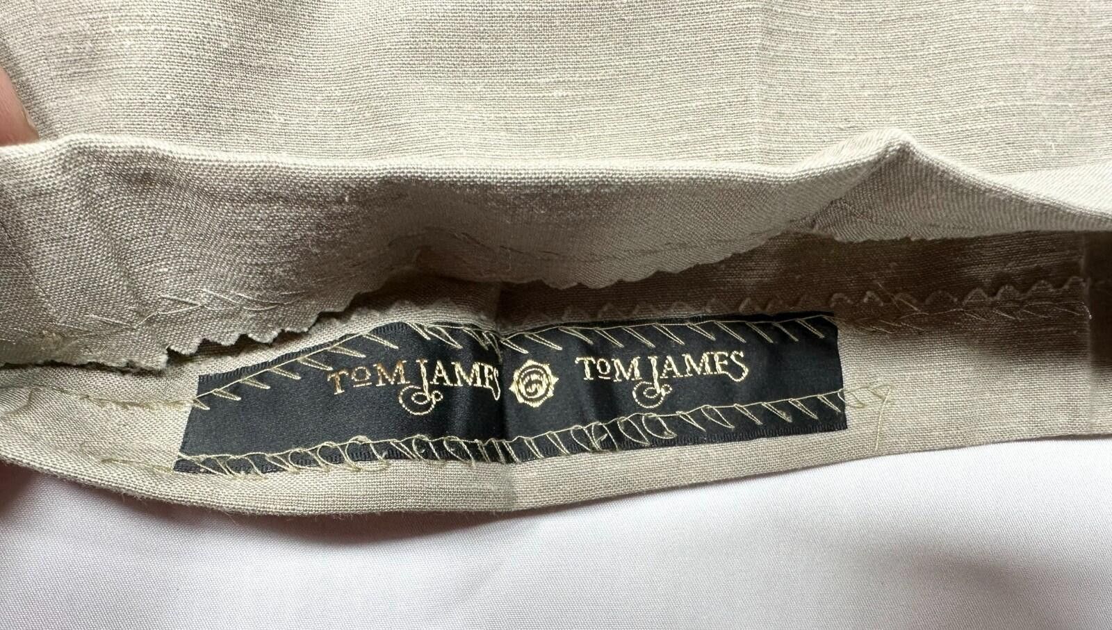 Tom James Tom James Royal Classic Dress Pants Mustard Yellow Men 40/28 Size US 40 / EU 56 - 5 Thumbnail