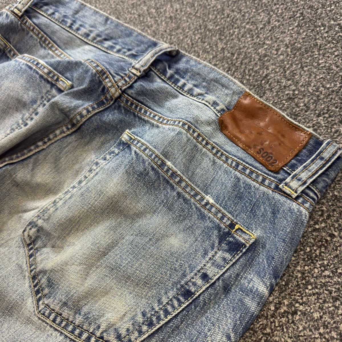 Undercover × Uniqlo 🔥🇯🇵 Vintage Japanese Uniqlo S002 UJ Distressed Denim Size US 34 / EU 50 - 11 Thumbnail