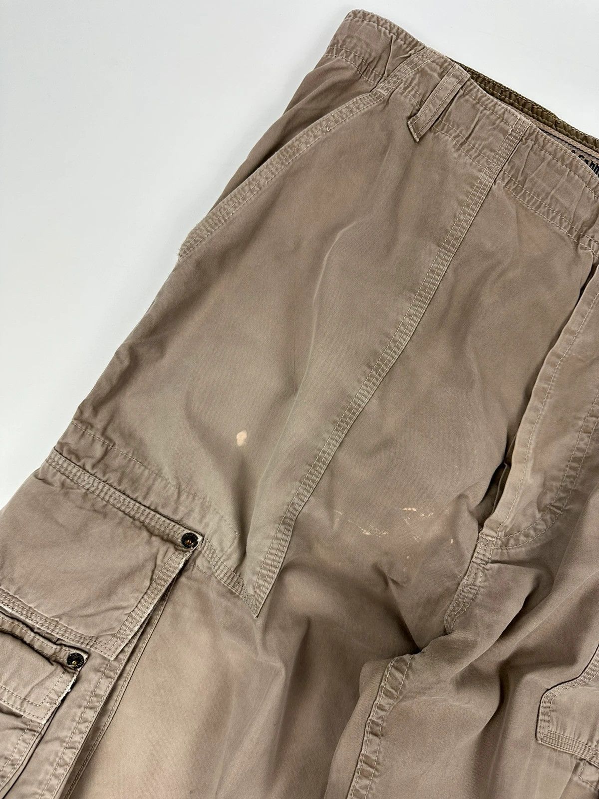 Dolce & Gabbana Dolce & Gabbana Multi Cargo Pockets Brown Parachute Pants Size US 32 / EU 48 - 3 Thumbnail