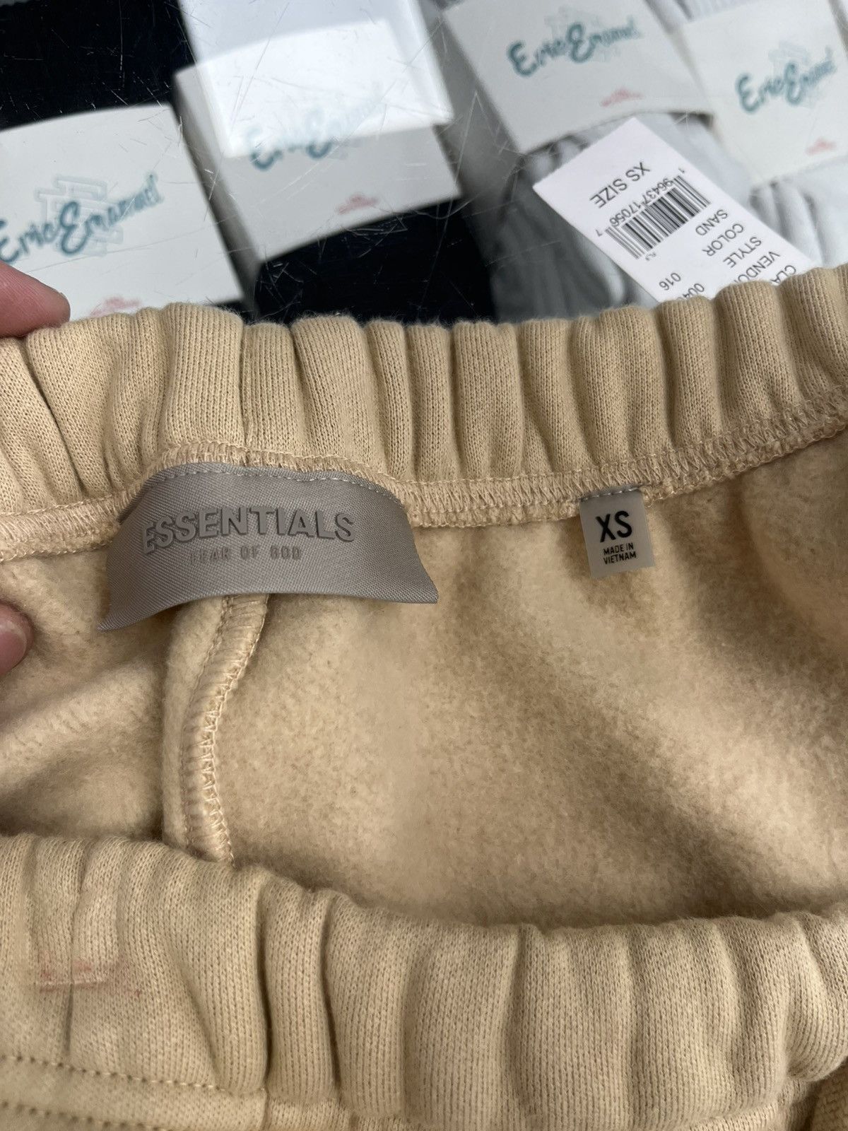 Essentials Fear of God Essentials Sweatshort "Sand" Size US 26 / EU 42 - 3 Thumbnail