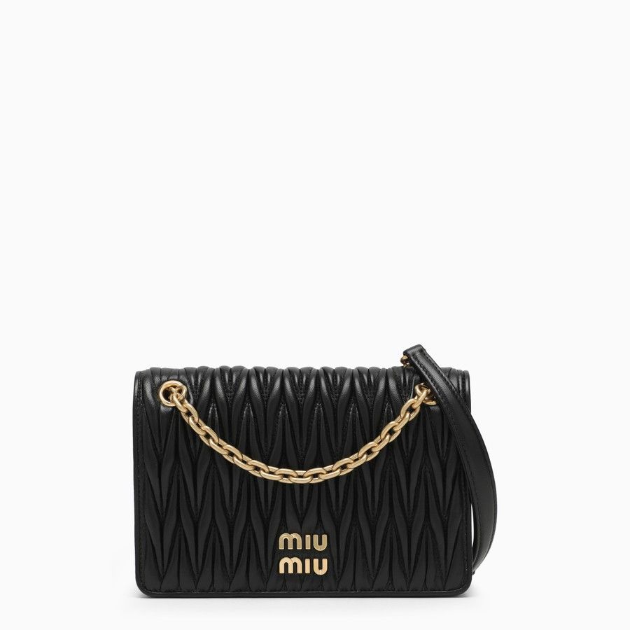 Miu Miu o1d2blof0924 Size: OS / Hand Bag in Black Size ONE SIZE - 1 Thumbnail