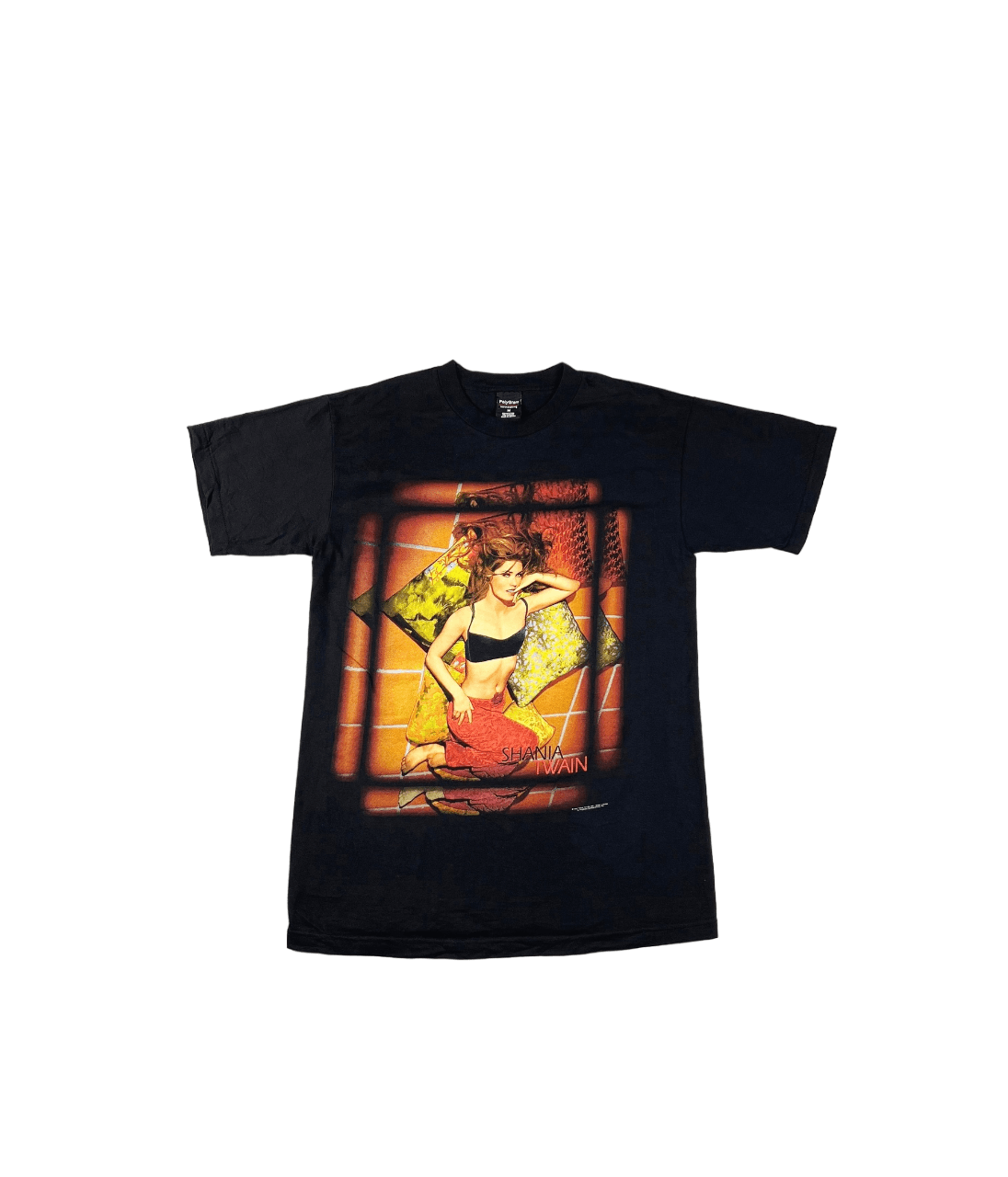 image of Band Tees x Tour Tee Vintage Shania Twain 1998 Tour T-Shirt M in Black, Men's (Size Medium)
