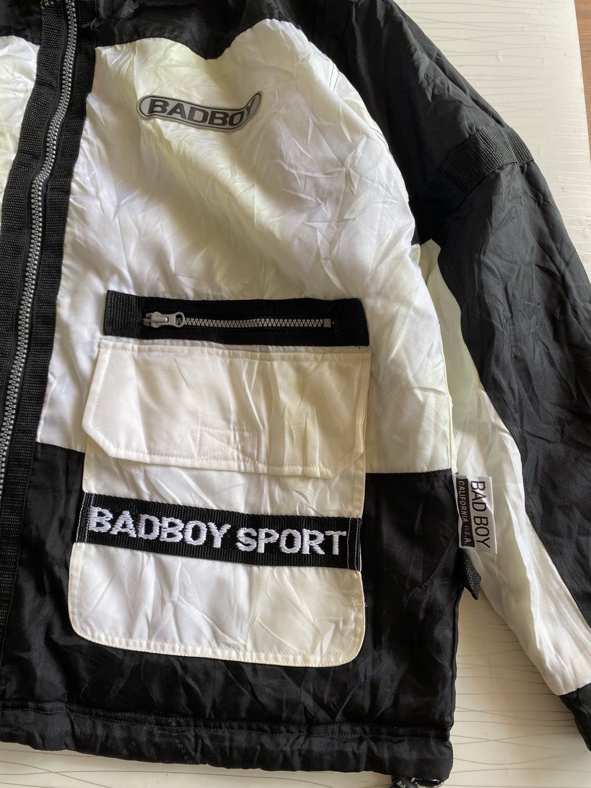 Vintage VINTAGE BADBOY FLEECE REVERSIBLE JACKET Size US L / EU 52-54 / 3 - 15 Thumbnail
