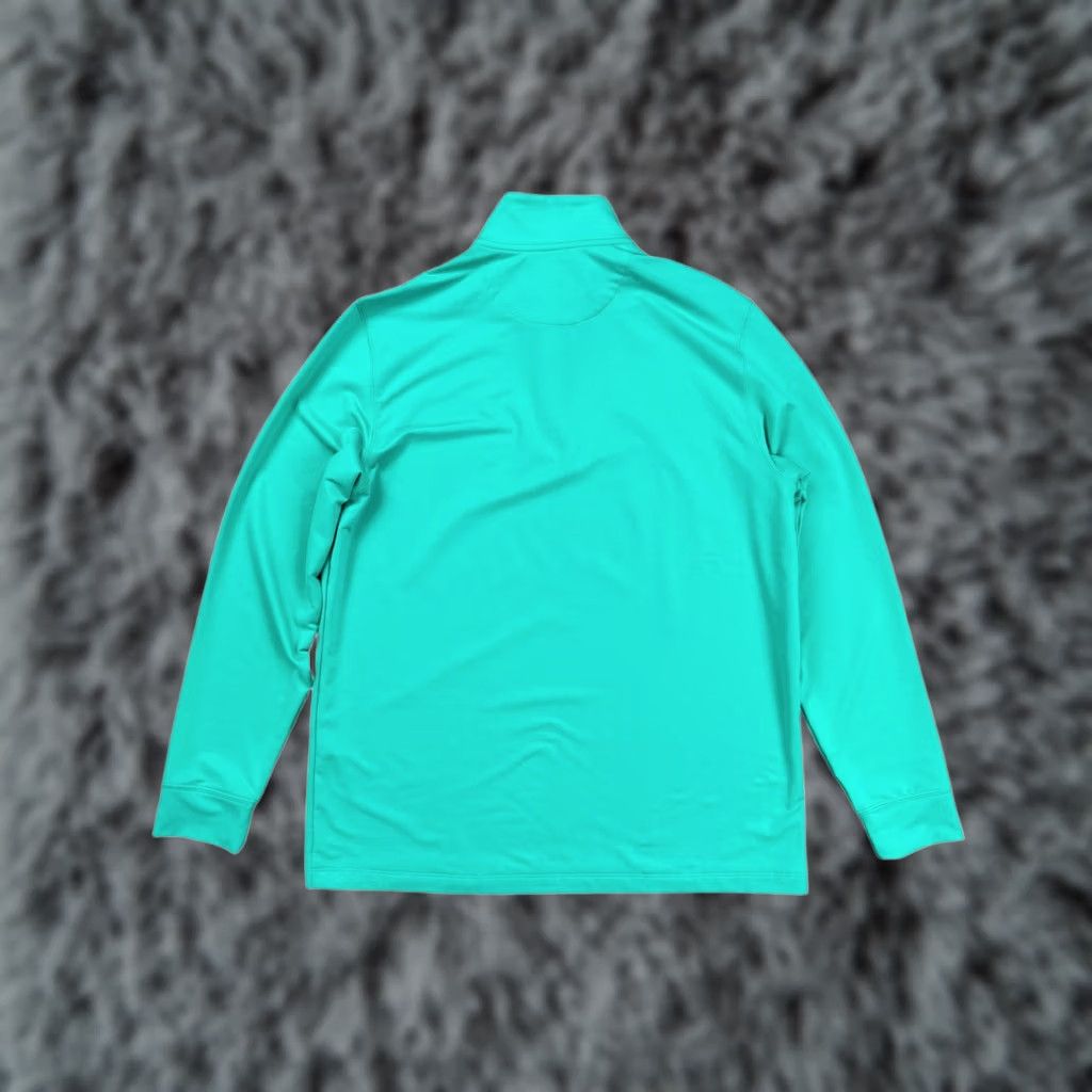 Vineyard Vines Vineyard Vines Performance 1/4 Zip Pullover Men M Light Sea Green Shirt Sweatshirt Active Size US M / EU 48-50 / 2 - 1 Thumbnail