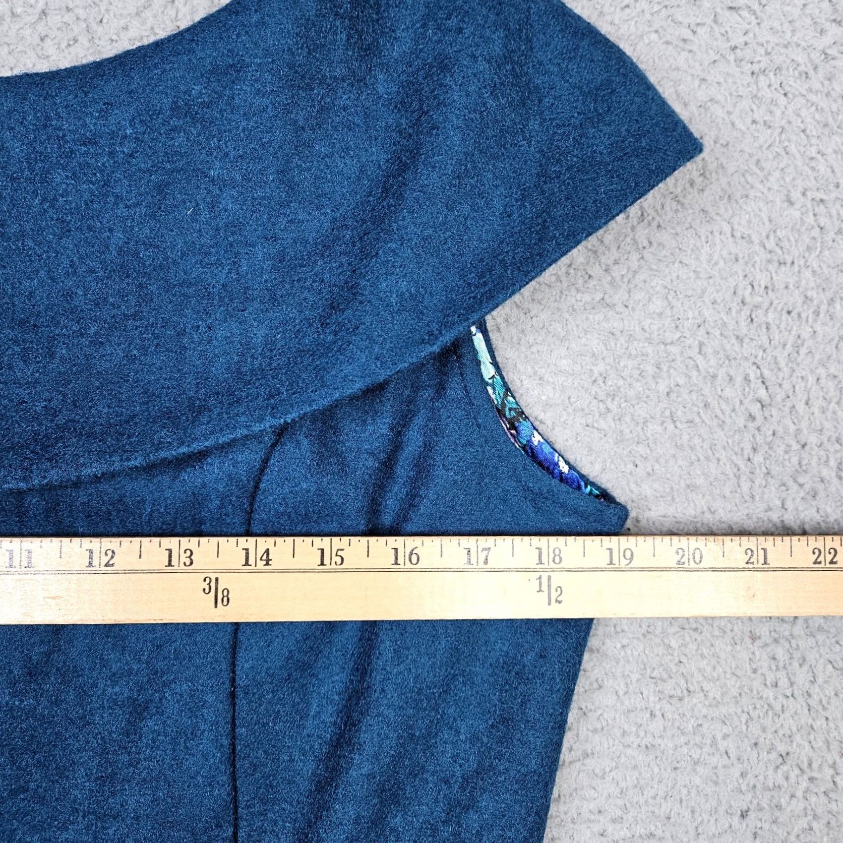 Vintage VINTAGE Collectif London Women's Wool Blend Pin up Midi Sheath Dress Sz 10 Green Size L / US 10 / IT 46 - 7 Thumbnail