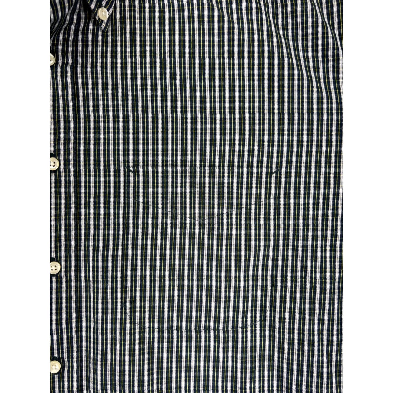 Tommy Hilfiger VINTAGE Tommy Hilfiger Shirt Men XL Blue Yellow Stripe Button Up Cotton Size US XL / EU 56 / 4 - 6 Thumbnail