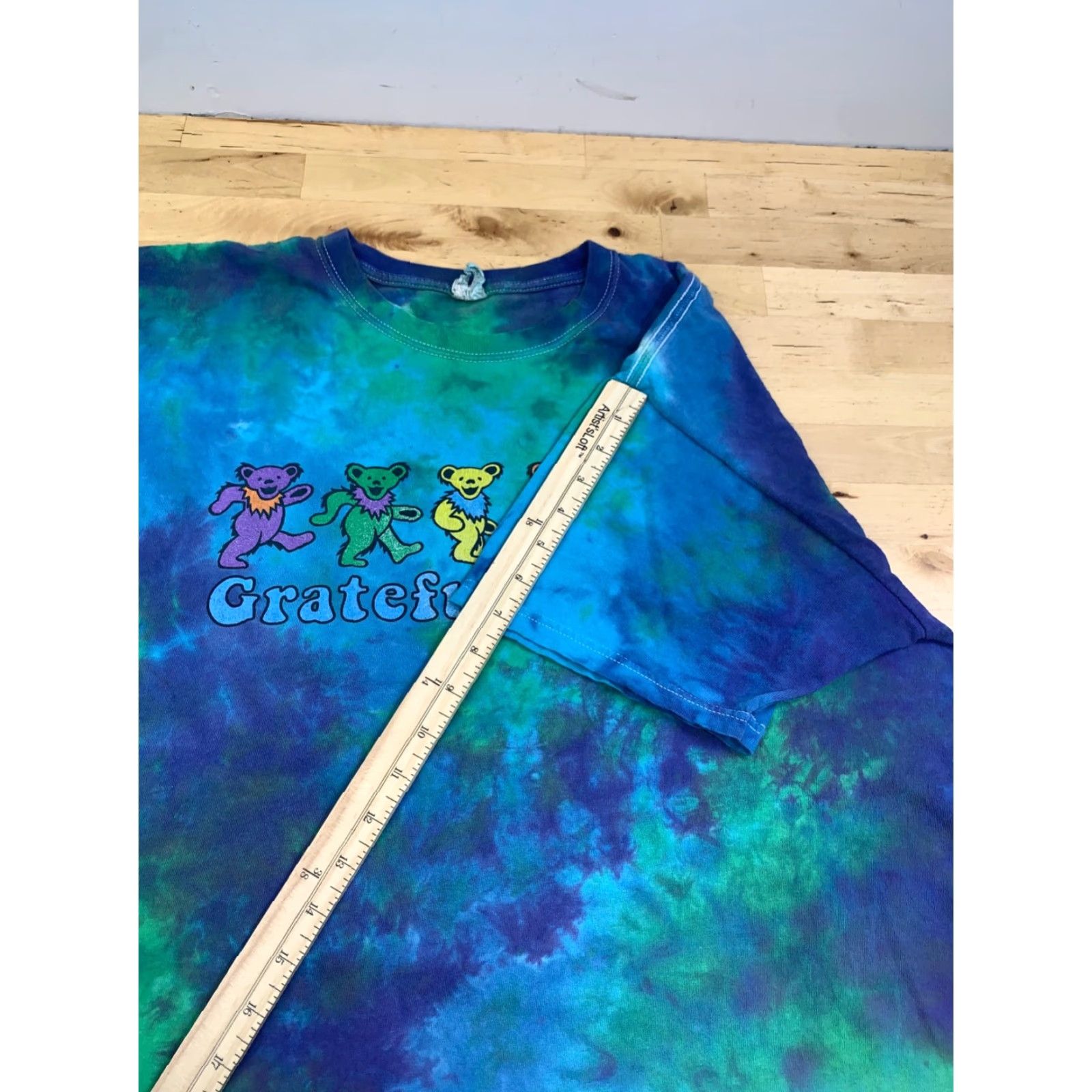 Anvil VINTAGE Grateful Dead Shirt Men XL Tie Dye Dancing Bear Rock 12987 Size US XL / EU 56 / 4 - 6 Thumbnail
