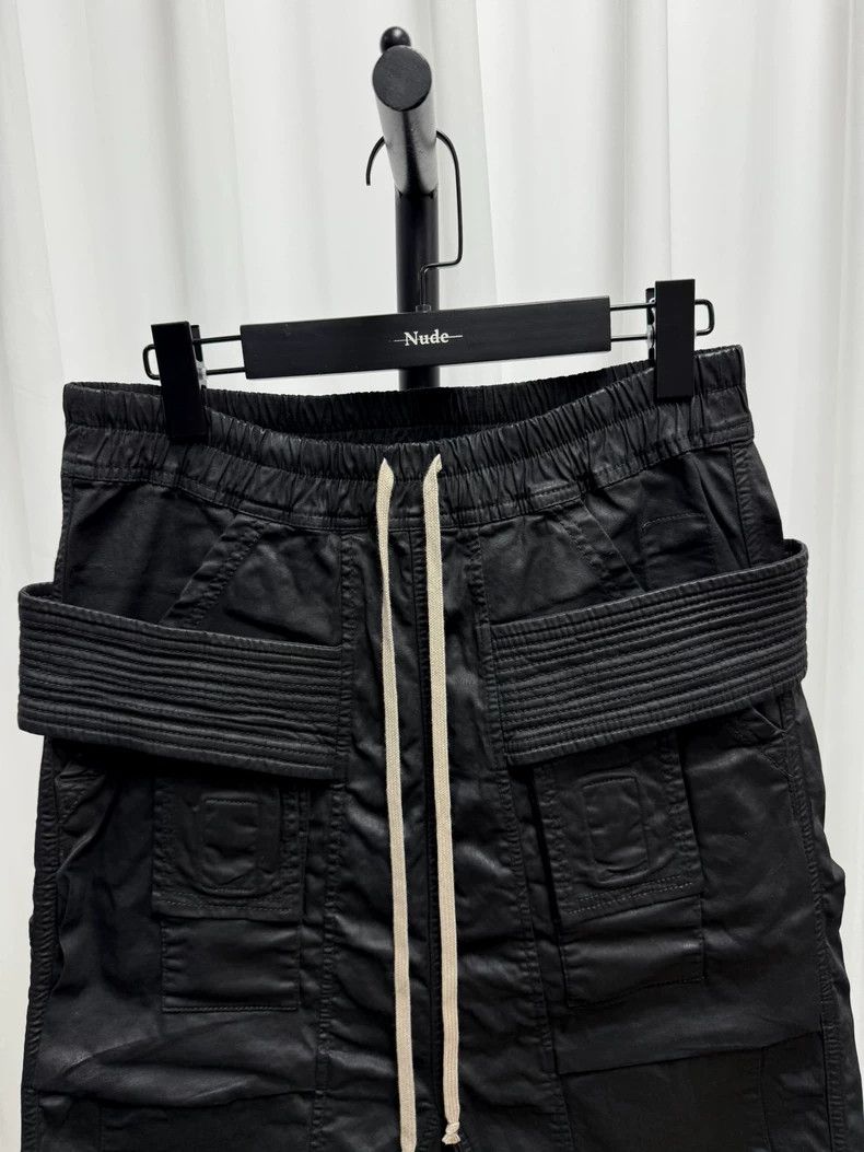 Rick Owens Rick owens size xs Thick wax double-loop shorts 2504-Nextar Size US 28 / EU 44 - 4 Thumbnail