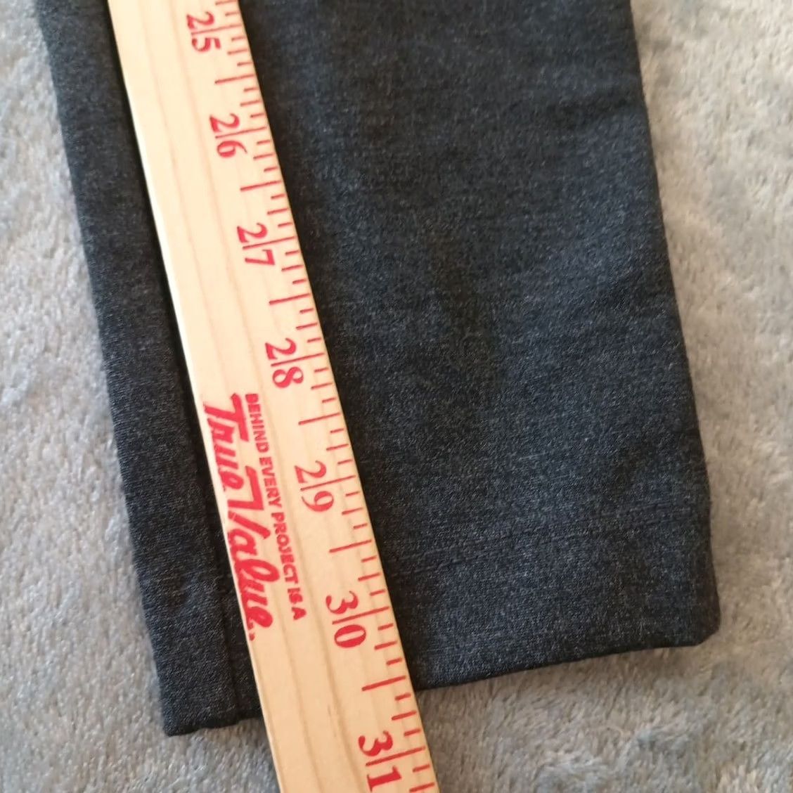 Old Navy Old Navy Womens Pants Skinny Ankle Gray M Tall Zipper Side Zip Stretch Elastic 30.5 Inseam 29 Waist Size 32" / US 10 / IT 46 - 6 Thumbnail