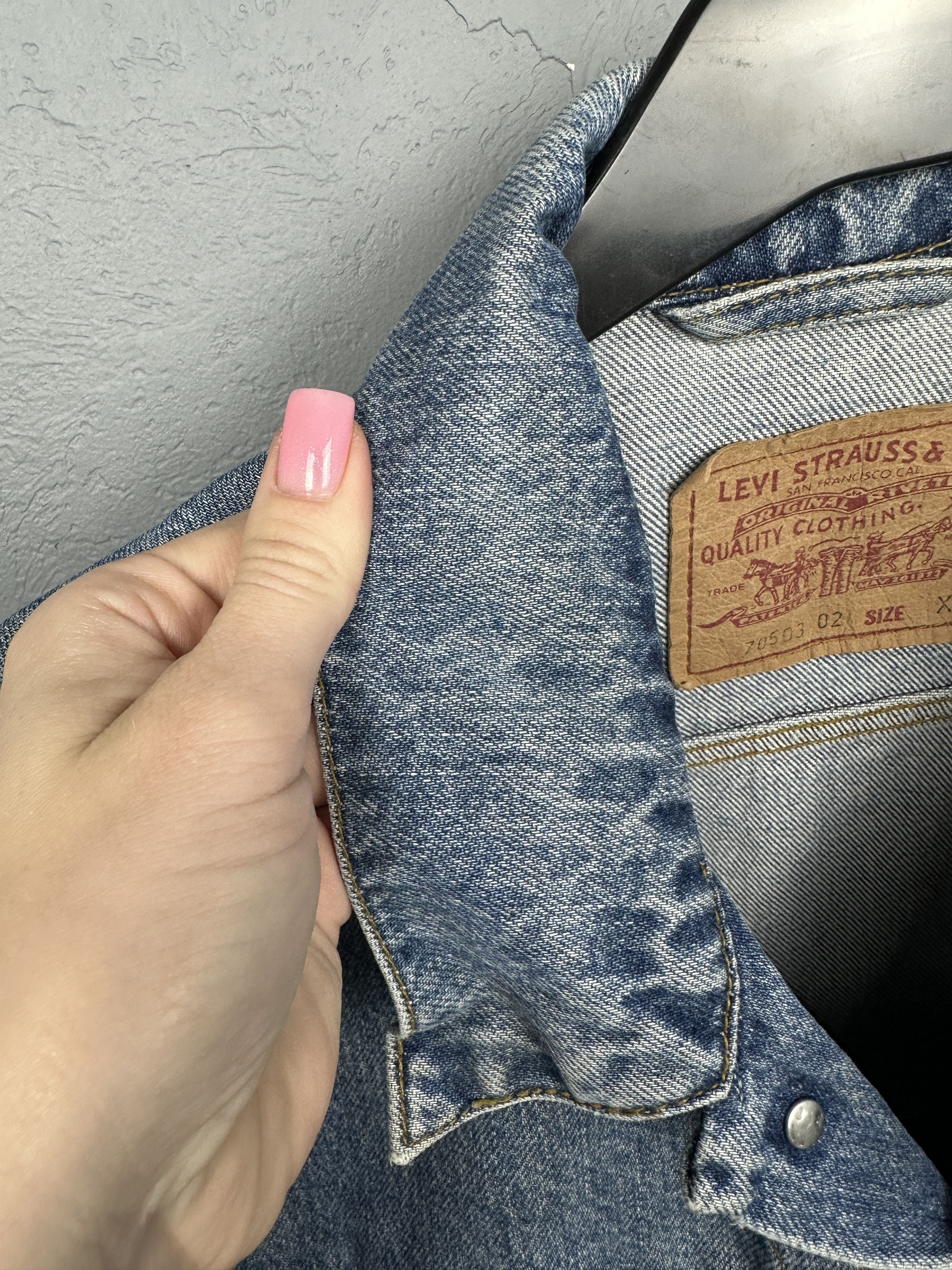 Levi's Levi's Vintage Mens Denim Jacket Size US XL / EU 56 / 4 - 9 Thumbnail
