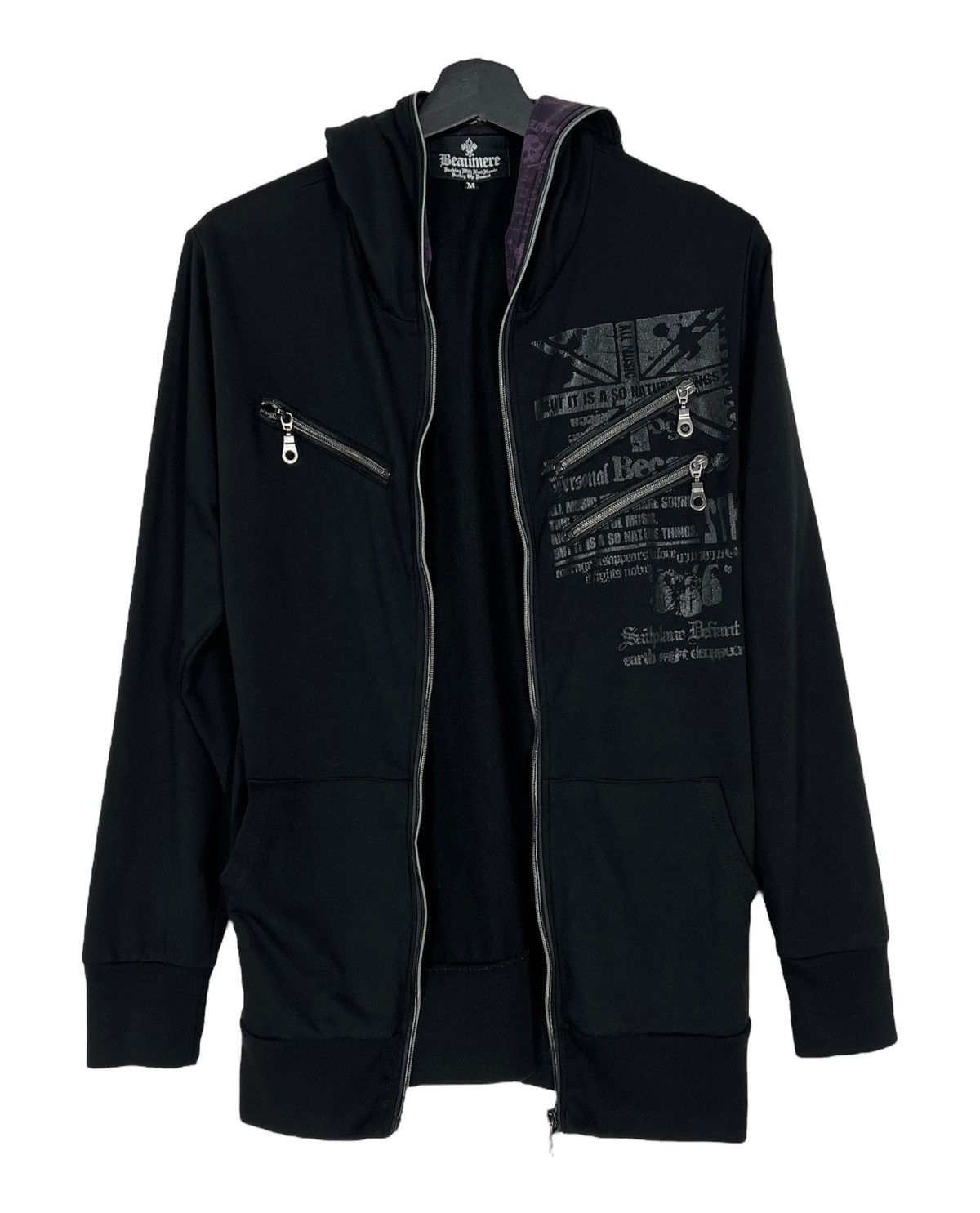 If Six Was Nine Beaumere Poet Full Zipper Jacket Size US M / EU 48-50 / 2 - 13 Thumbnail