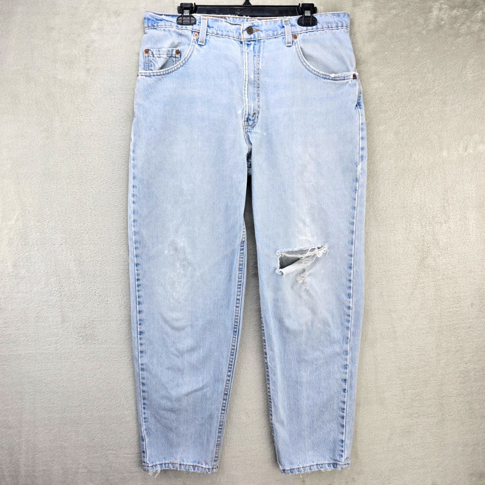 Levi's Vtg Levis 560 Jeans 36x30 (Fits 34x29) Tapered Leg 90s USA Size US 34 / EU 50 - 1 Thumbnail