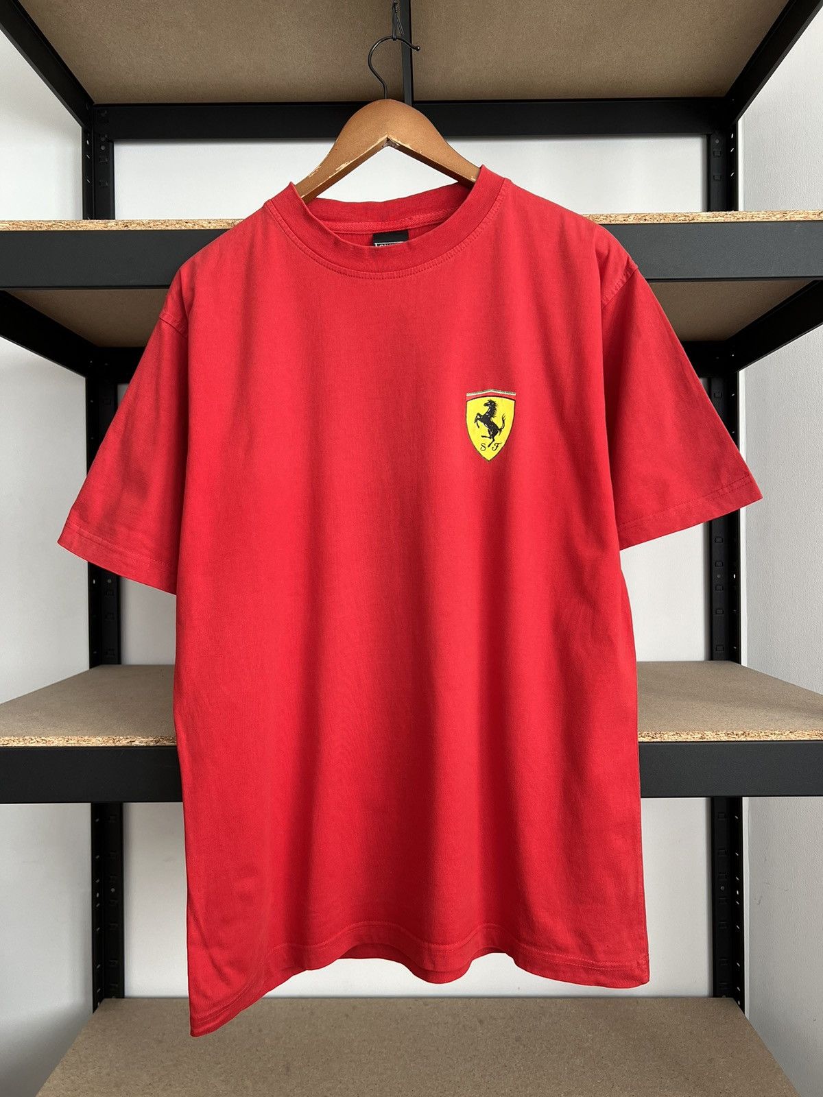 Ferrari Vintage 1999 Ferrari Formula 1 F1 Racing Red T-shirt Size US L / EU 52-54 / 3 - 1 Thumbnail