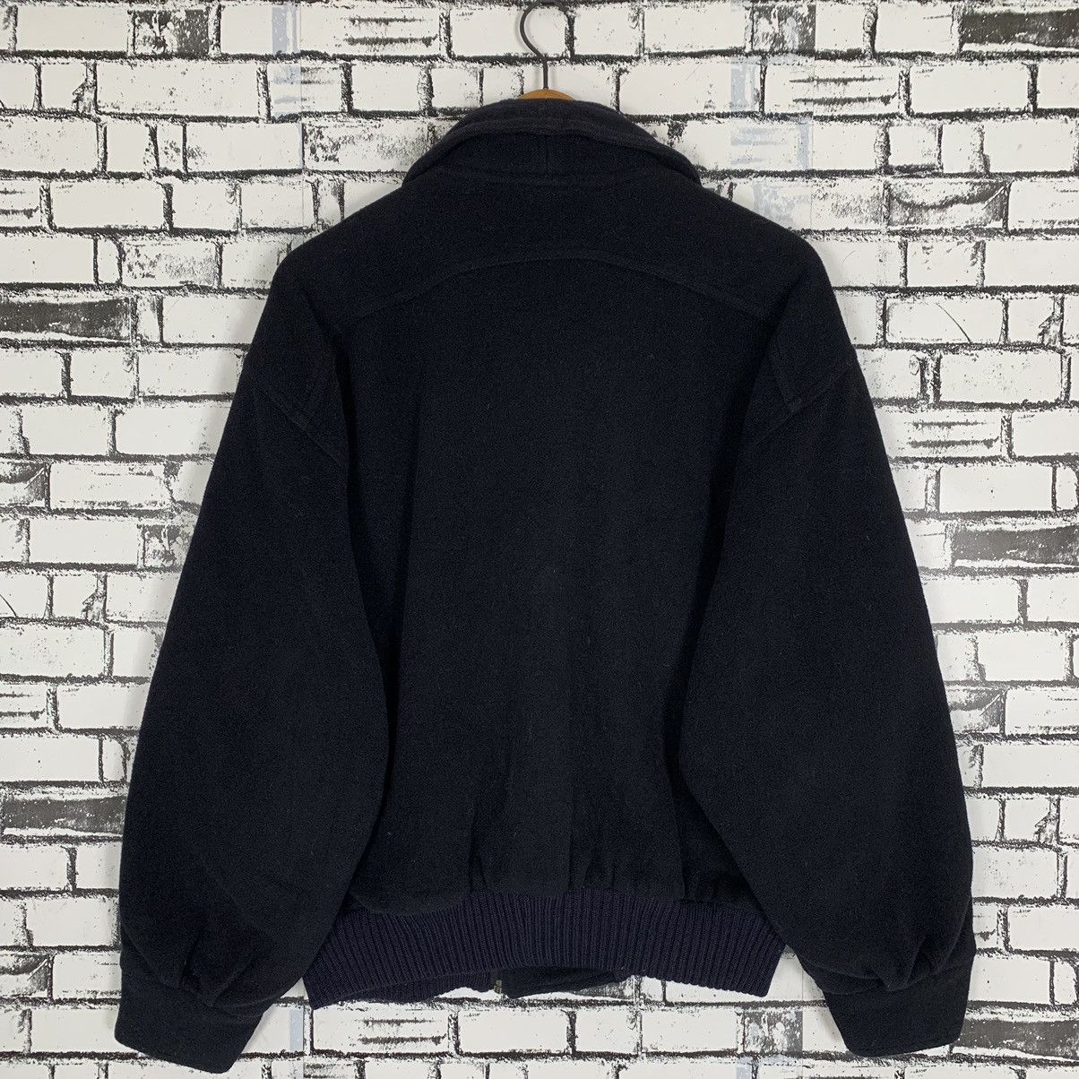 Longchamp Vintage Longchamp Paris Wool Bomber Jacket Size US M / EU 48-50 / 2 - 7 Thumbnail