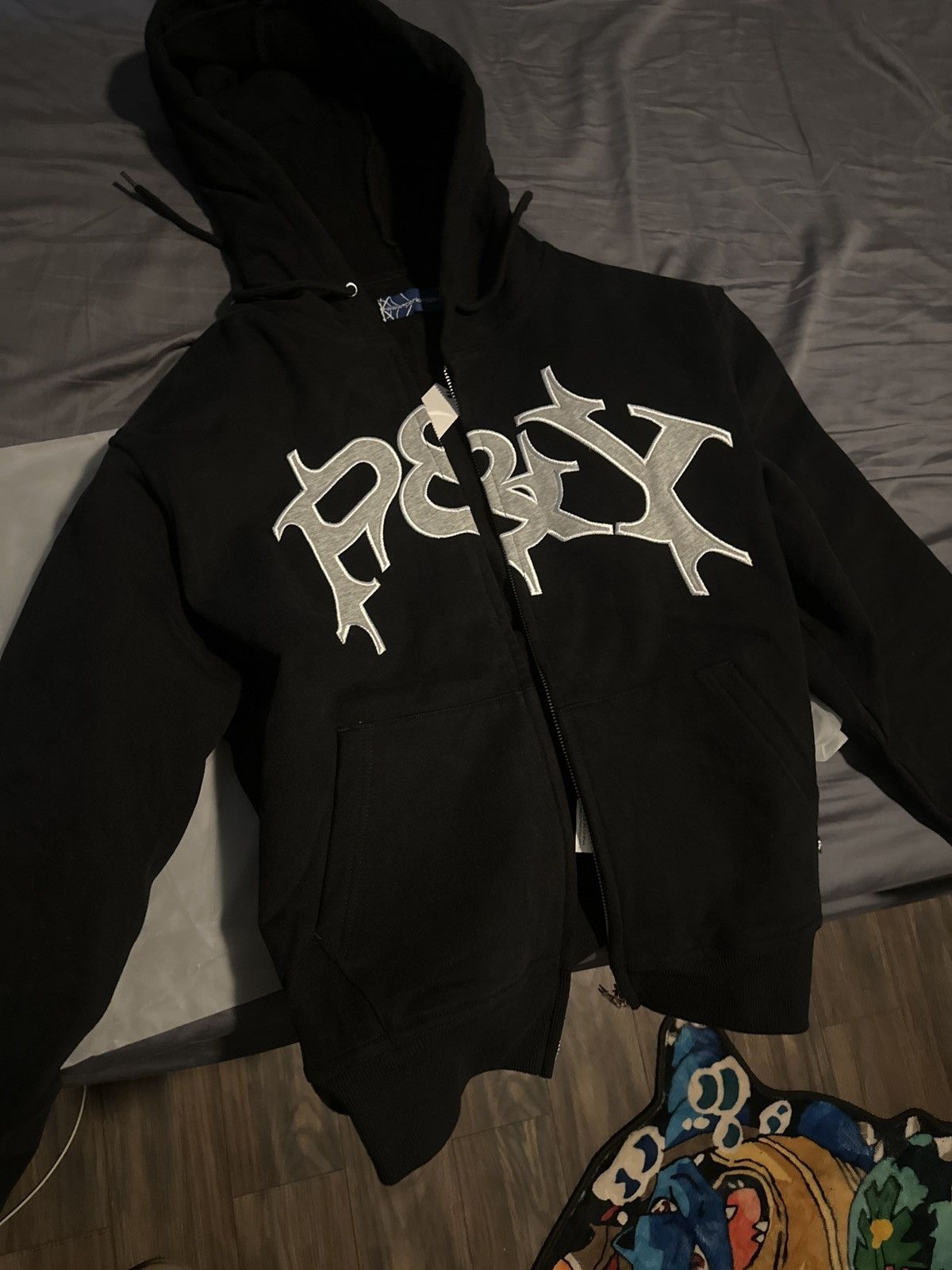 Punk and Yo BLACK AND GREY PUNKANDYO JACKET Size US M / EU 48-50 / 2 - 2 Thumbnail