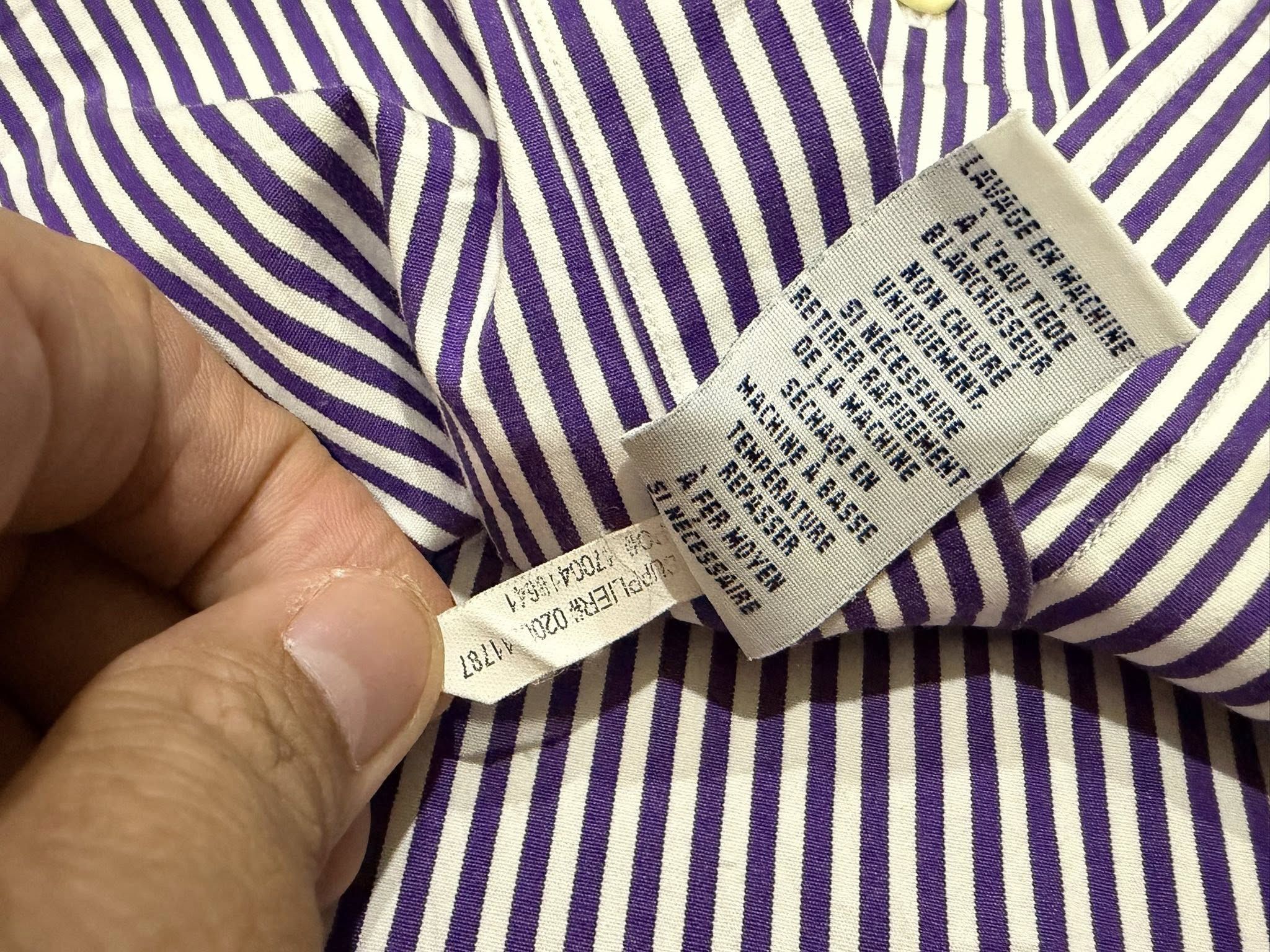 Polo Ralph Lauren RALPH LAUREN slim fit button up XS 3320 Size US XS / EU 42 / 0 - 6 Thumbnail