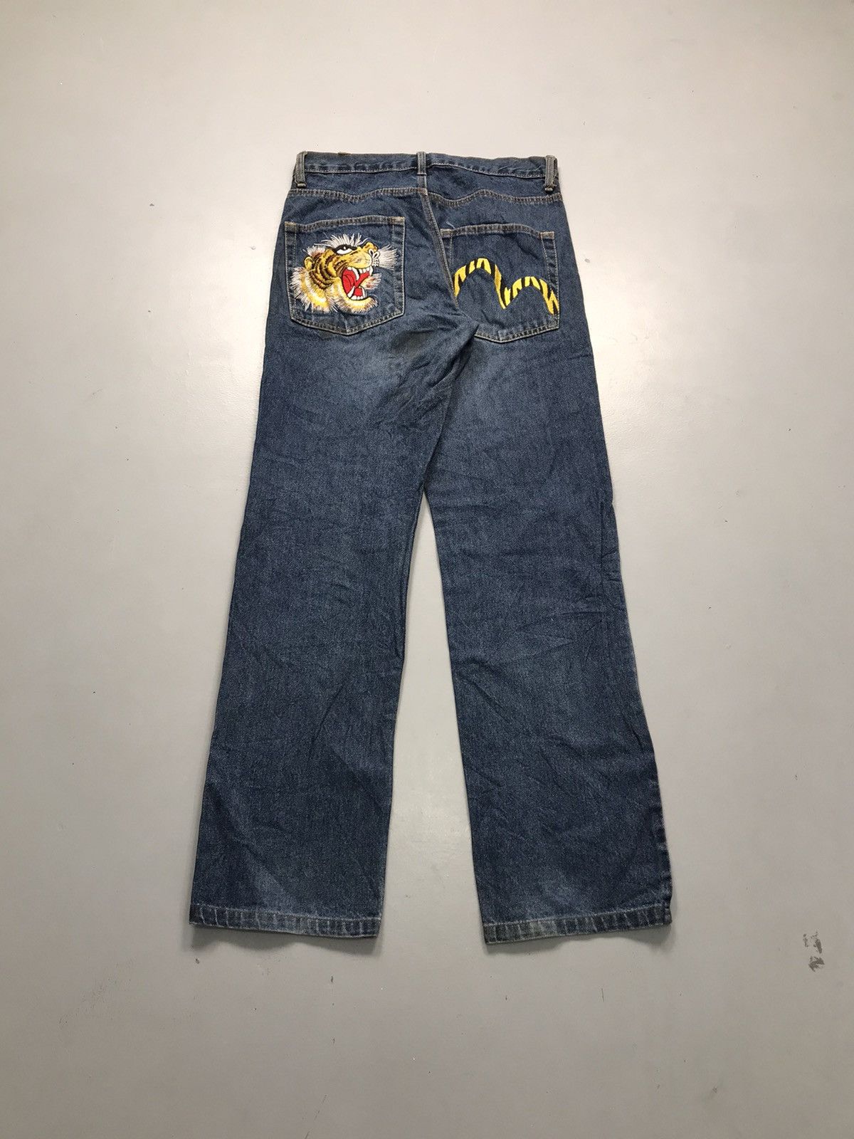 Japanese Brand Vintage Japanese brand seagull embroidered denim Size US 30 / EU 46 - 1 Thumbnail